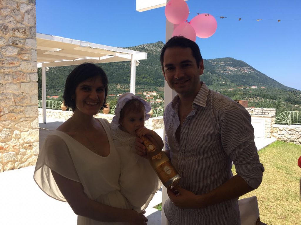 Baptism on Ithaca Greece