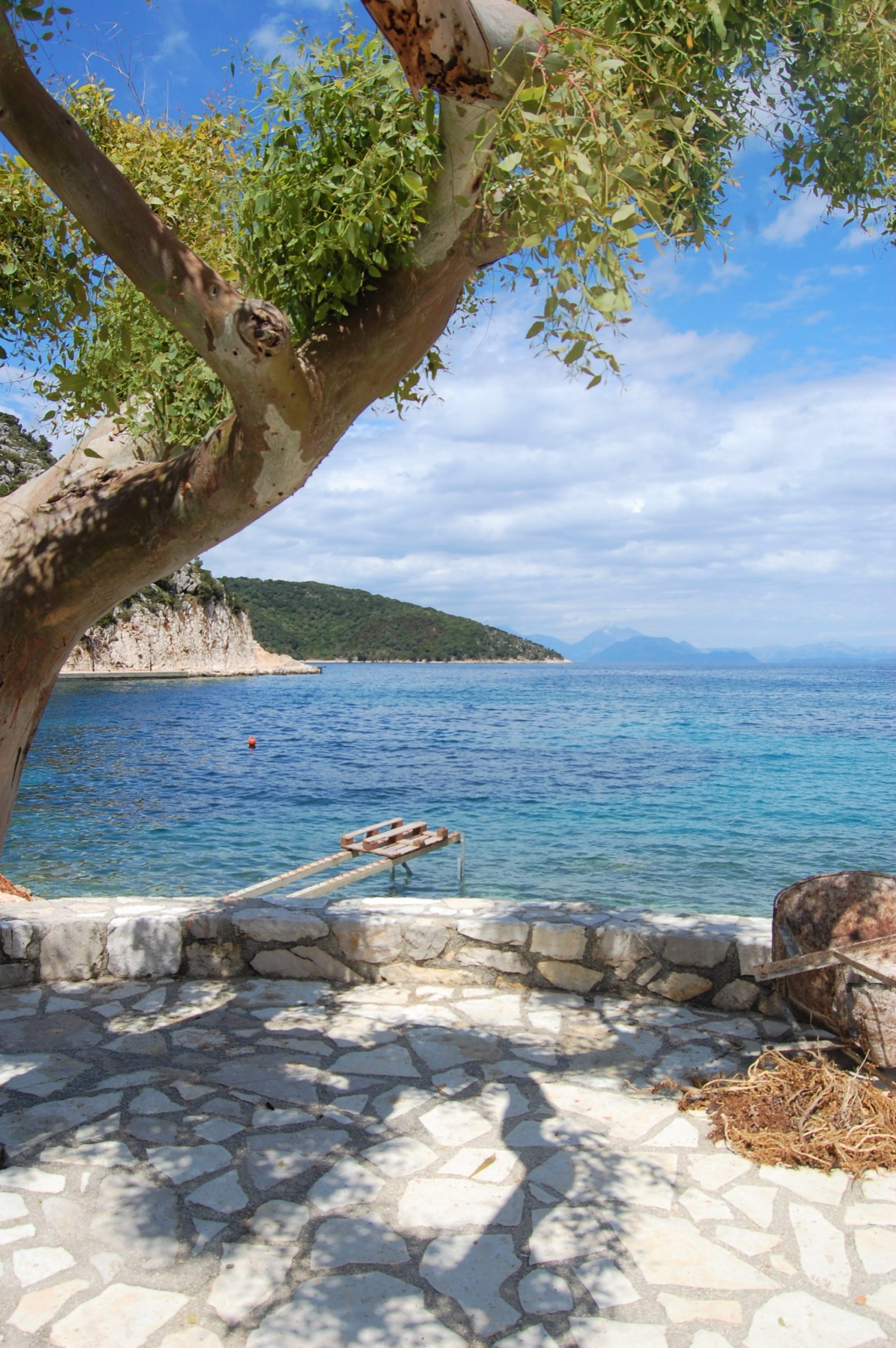 Sea view from house for sale Ithaca Greece, Frikes