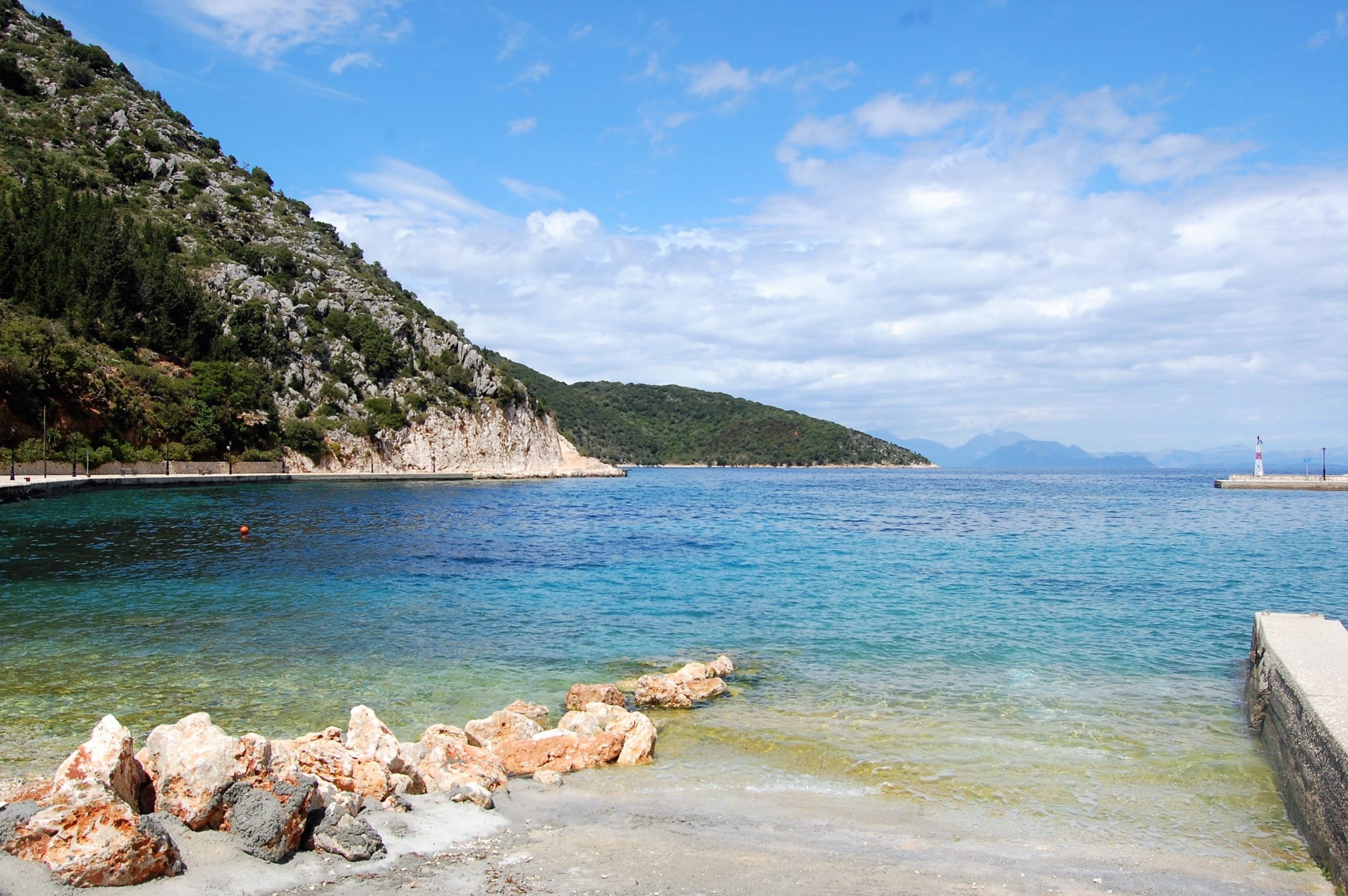 Sea view from house for sale Ithaca Greece, Frikes