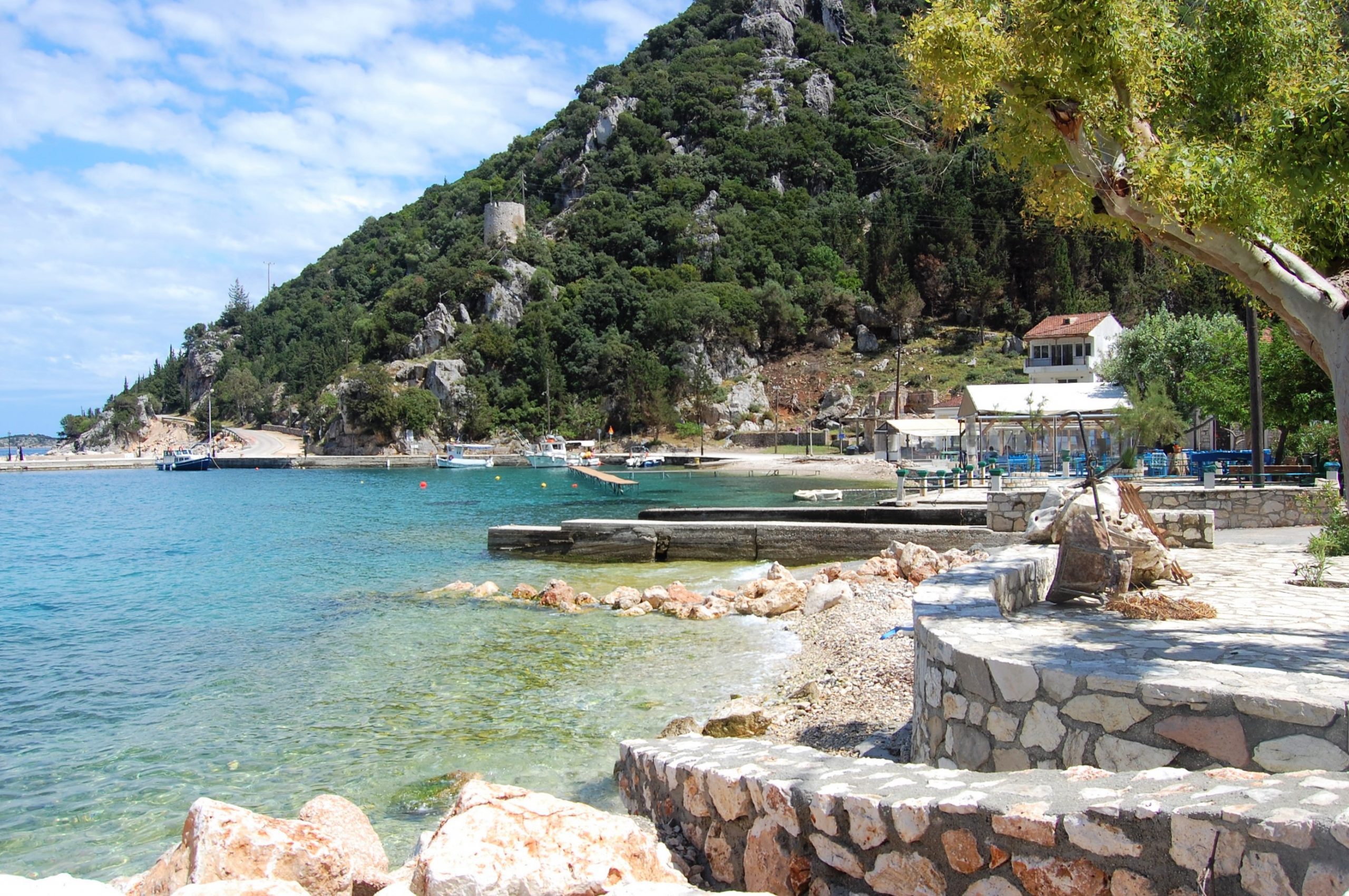 Sea view from house for sale Ithaca Greece, Frikes