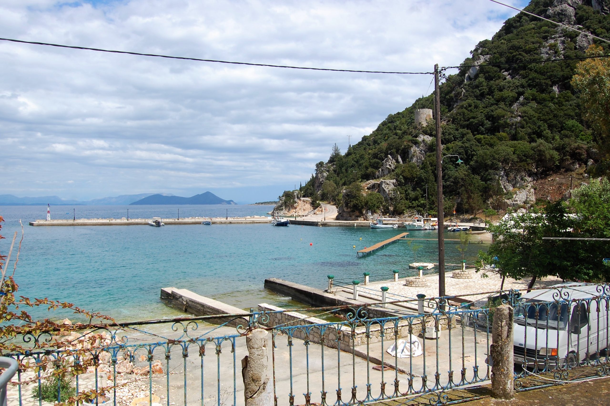Sea view from house for sale Ithaca Greece, Frikes