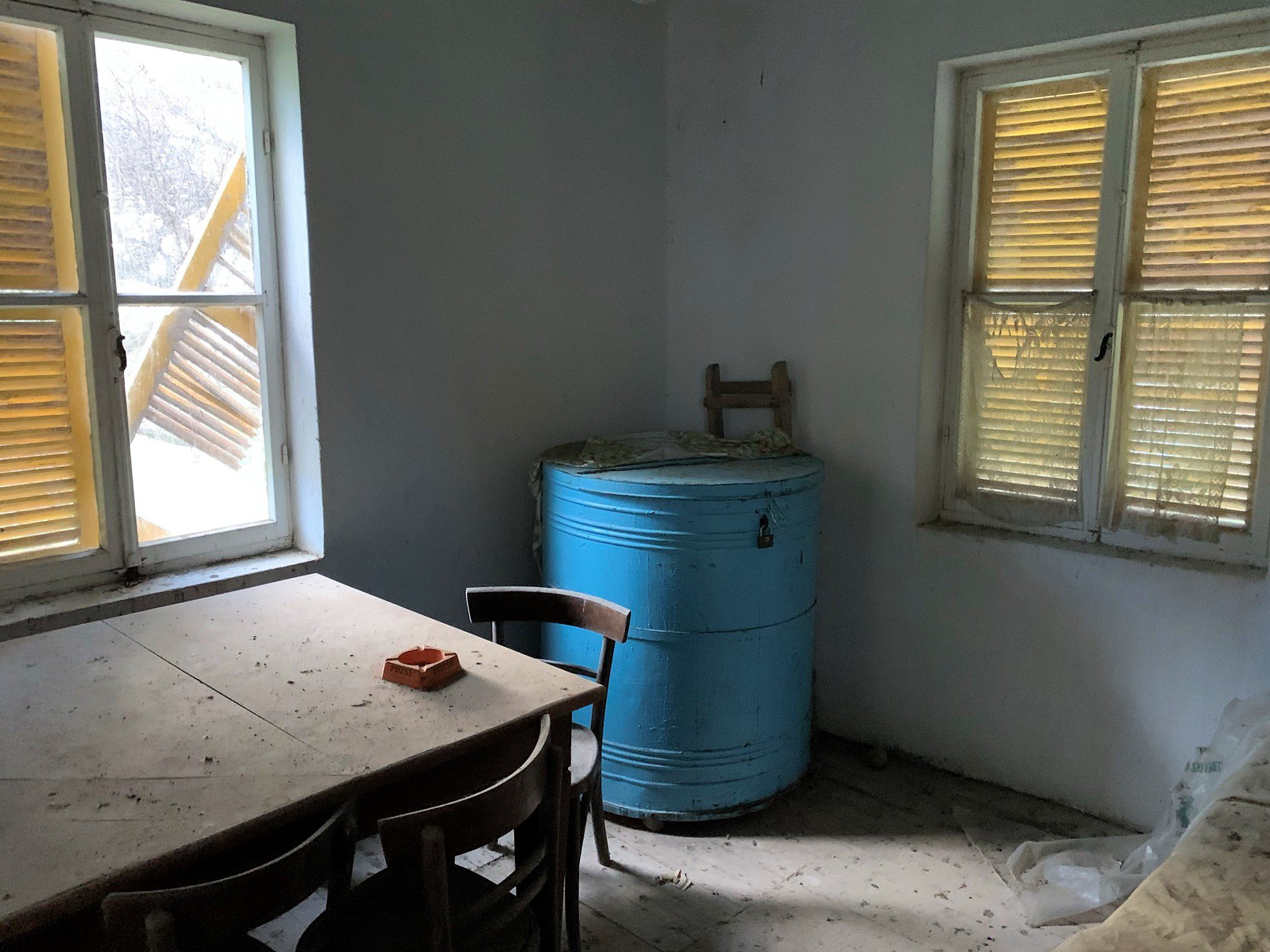 Interior of house for sale in Ithaca Greece, Kolleri