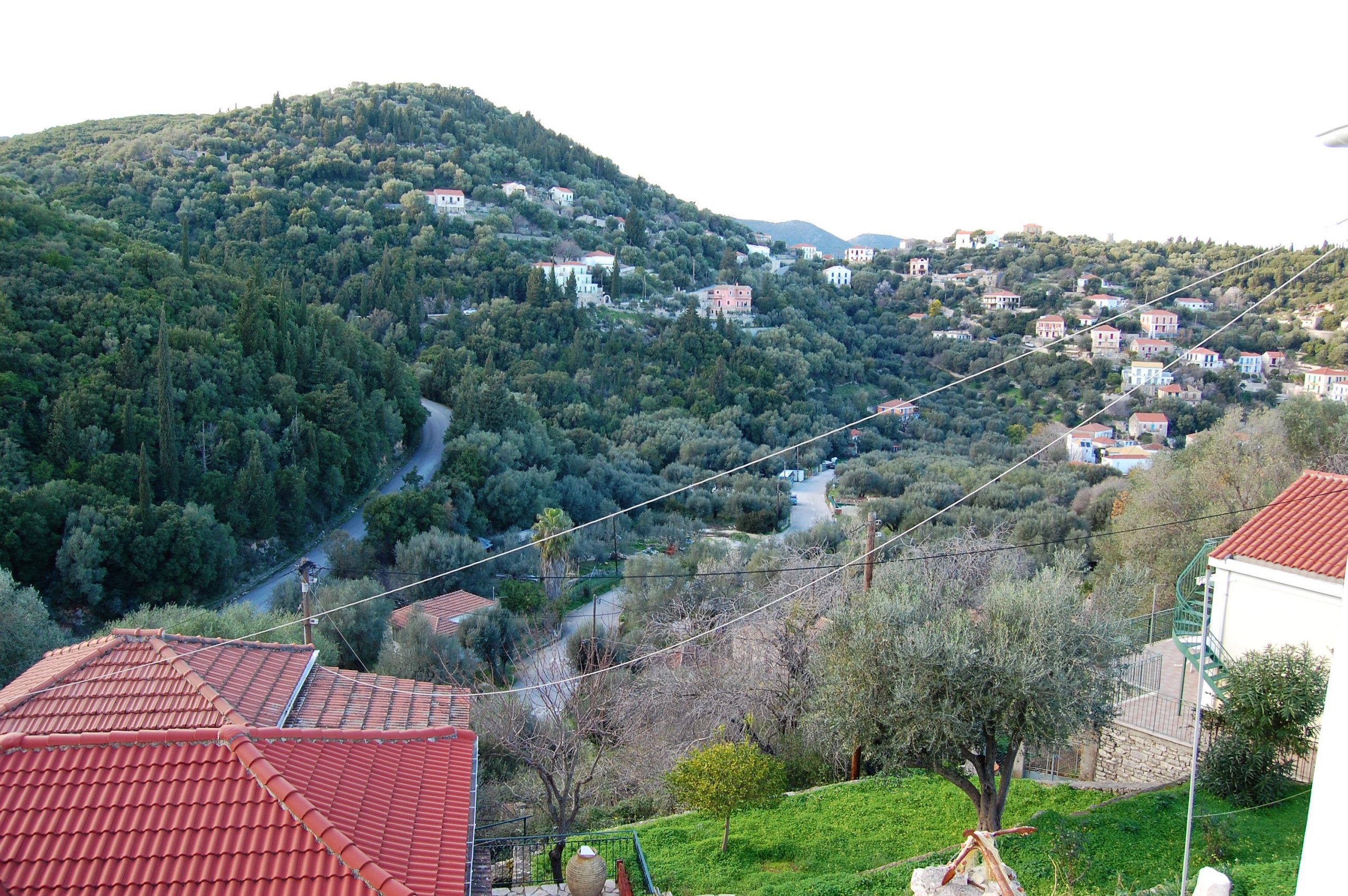 Exterior view of house for sale in Ithaca Greece