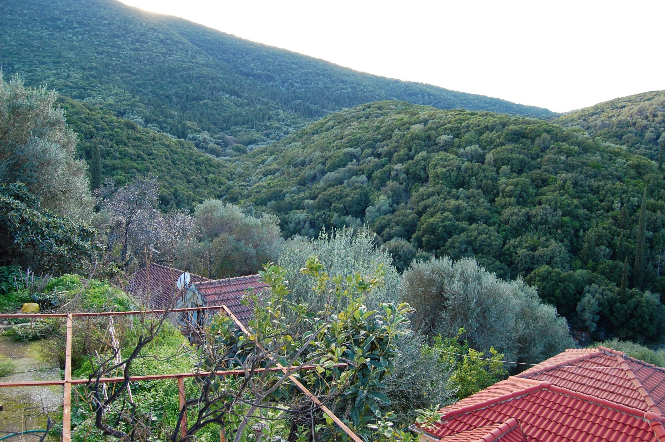 Exterior view of house for sale in Ithaca Greece