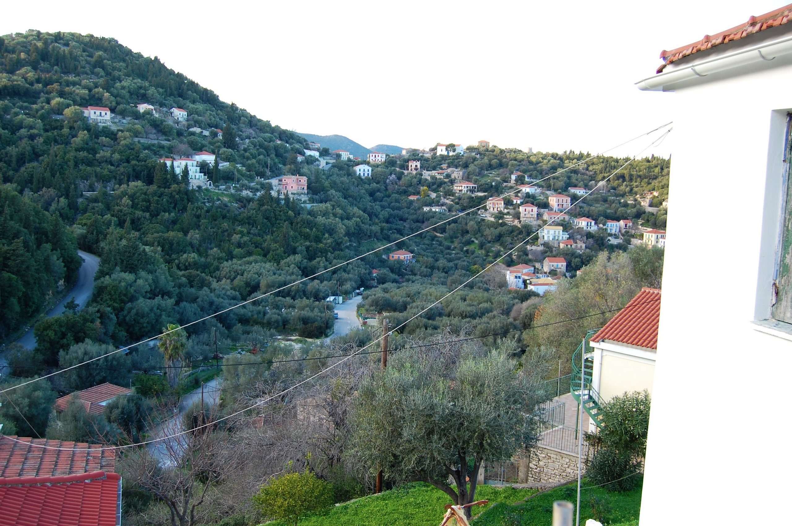 Exterior view of house for sale in Ithaca Greece