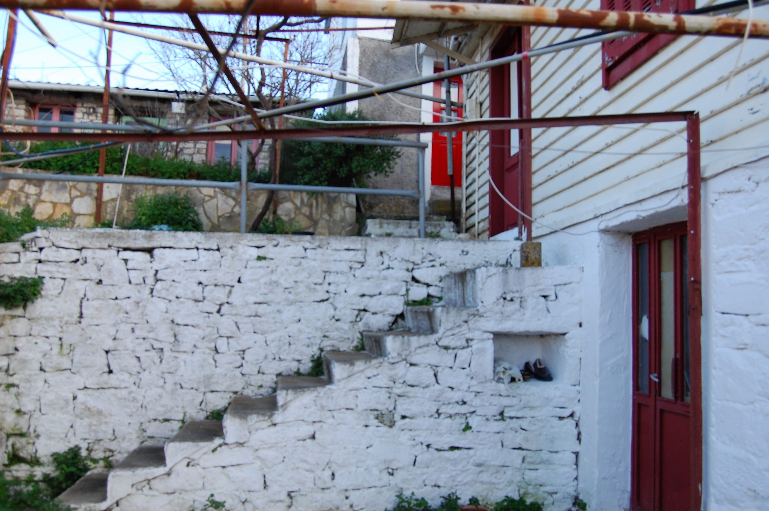 Exterior view of house for sale in Ithaca Greece