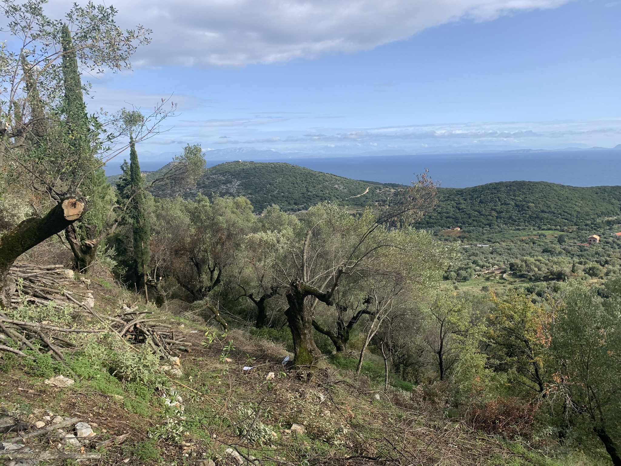 Land for sale on Ithaca Greece, Perachori