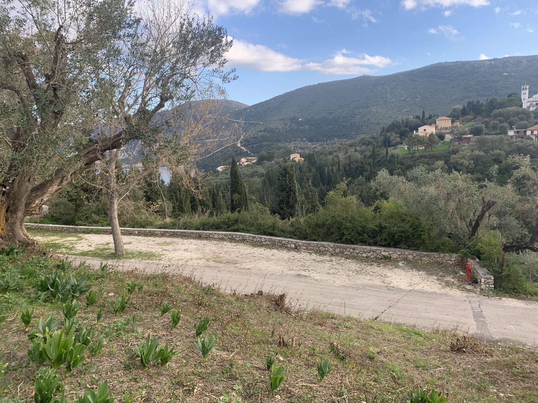 Terrain and landscape of land for sale, Ithaca Greece, Kolleri