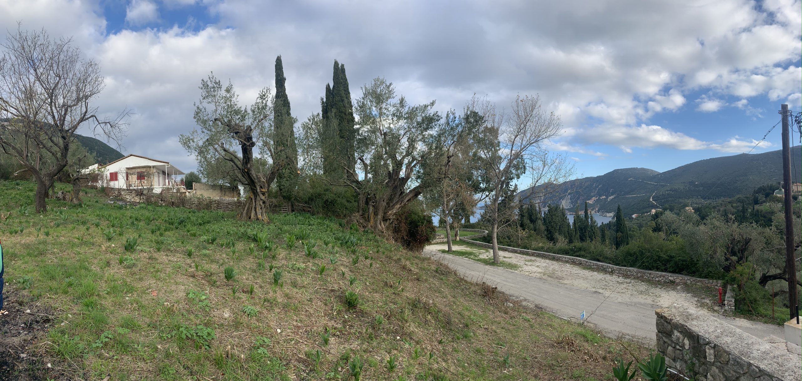 Terrain and landscape of land for sale, Ithaca Greece, Kolleri
