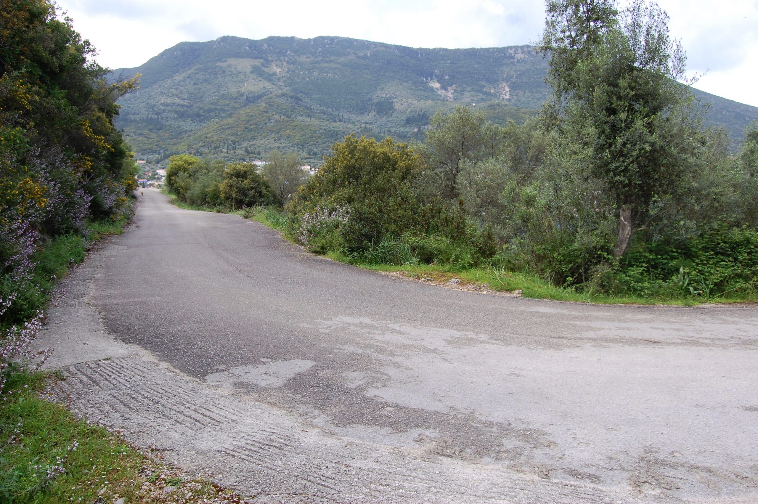 Terrain and landscape of land for sale in Ithaca Greece