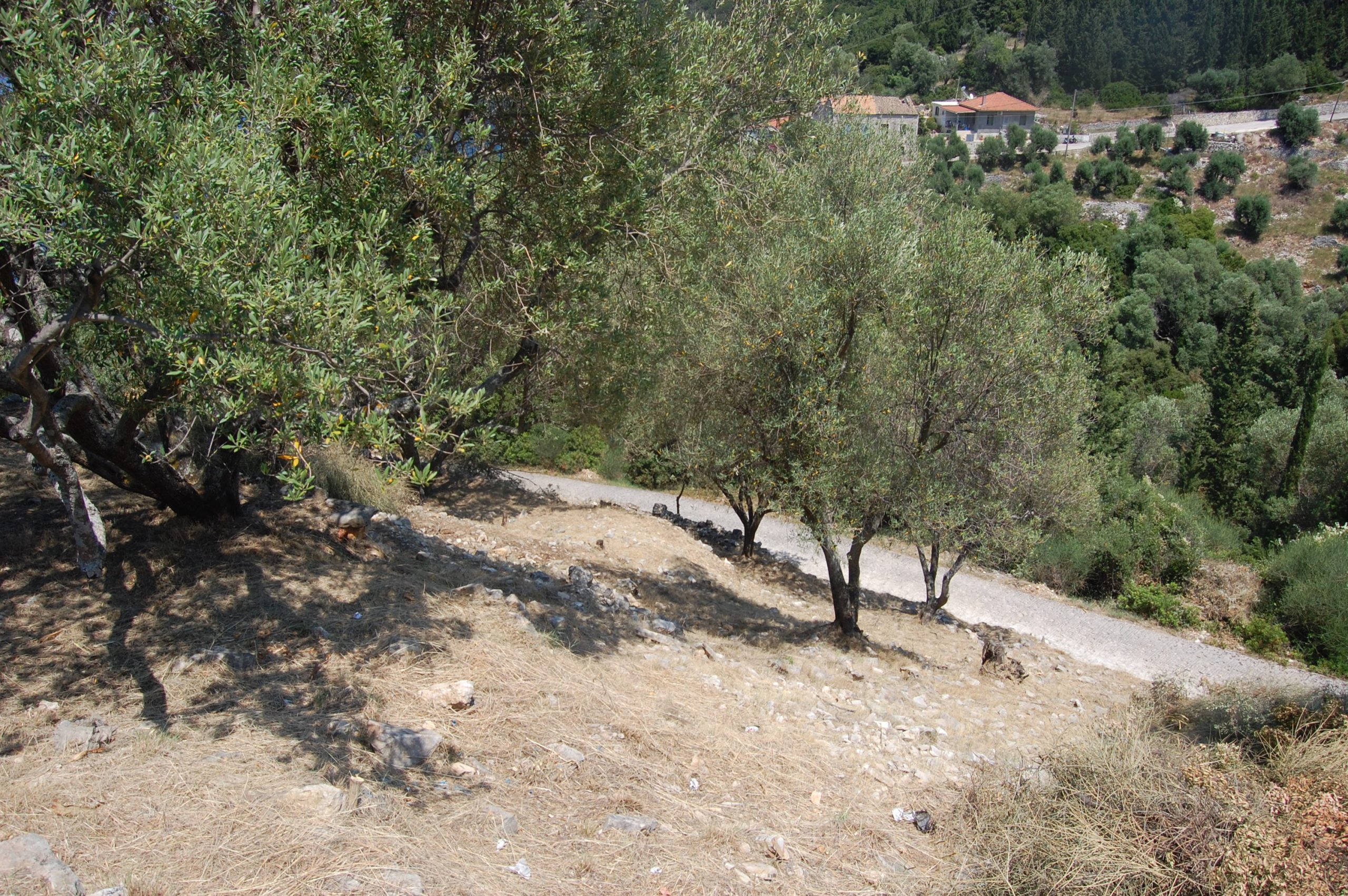 Terrain and landscape of land for sale in Ithaca Greece, Kioni