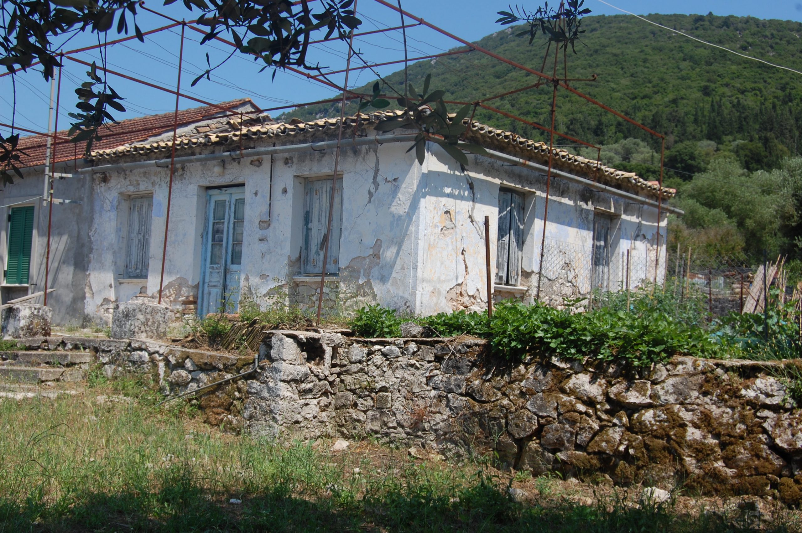 Exterior view of land for sale in Ithaca Greece