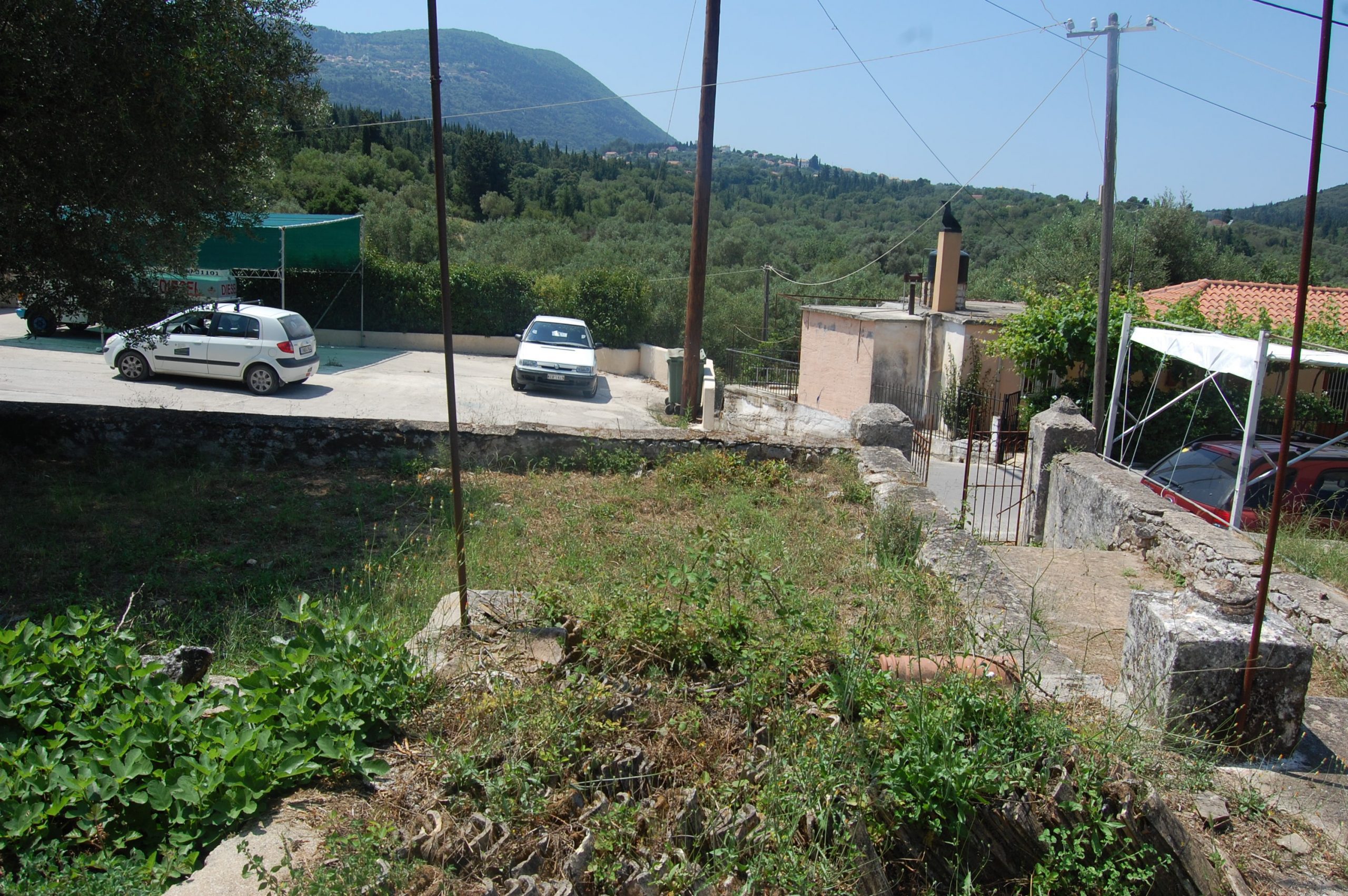 Exterior view of land for sale in Ithaca Greece