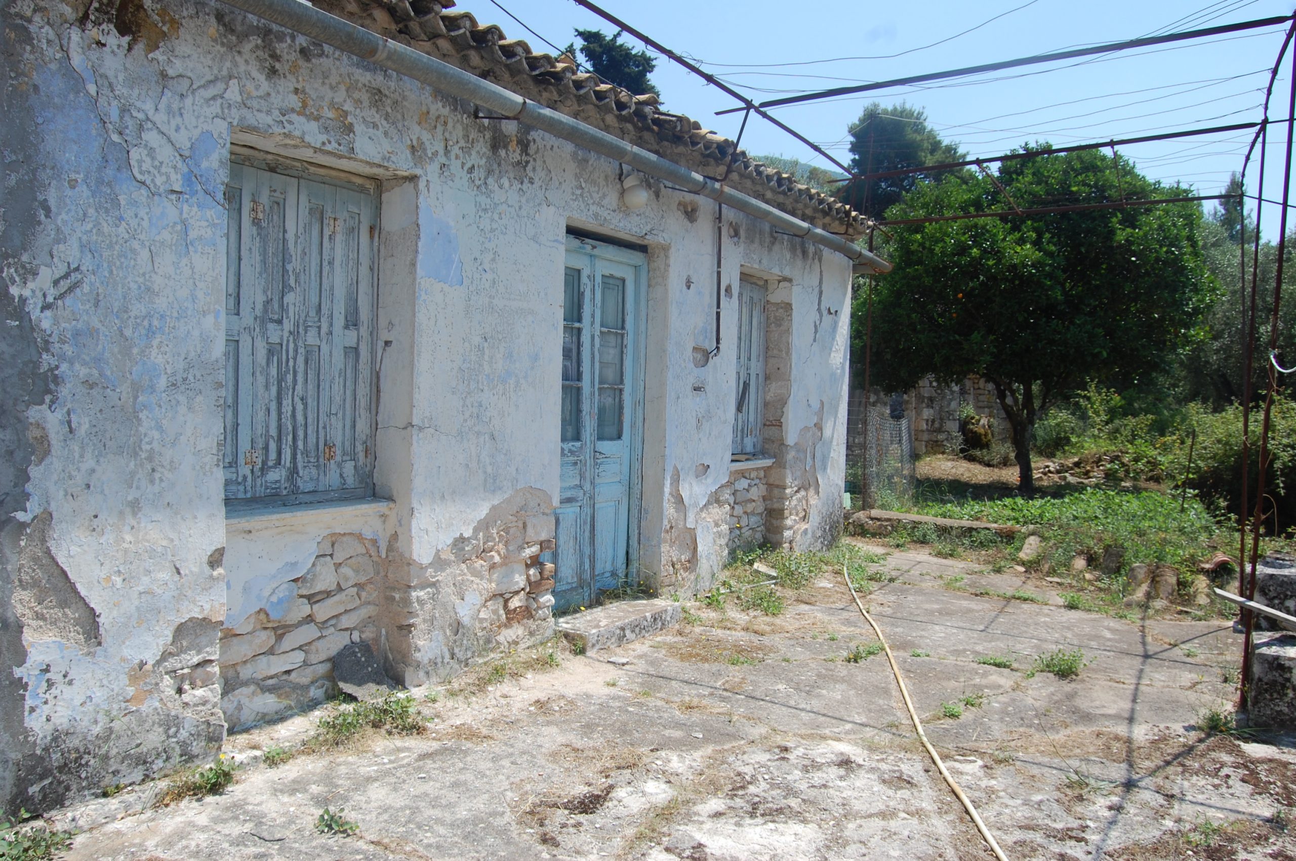 Exterior view of land for sale in Ithaca Greece