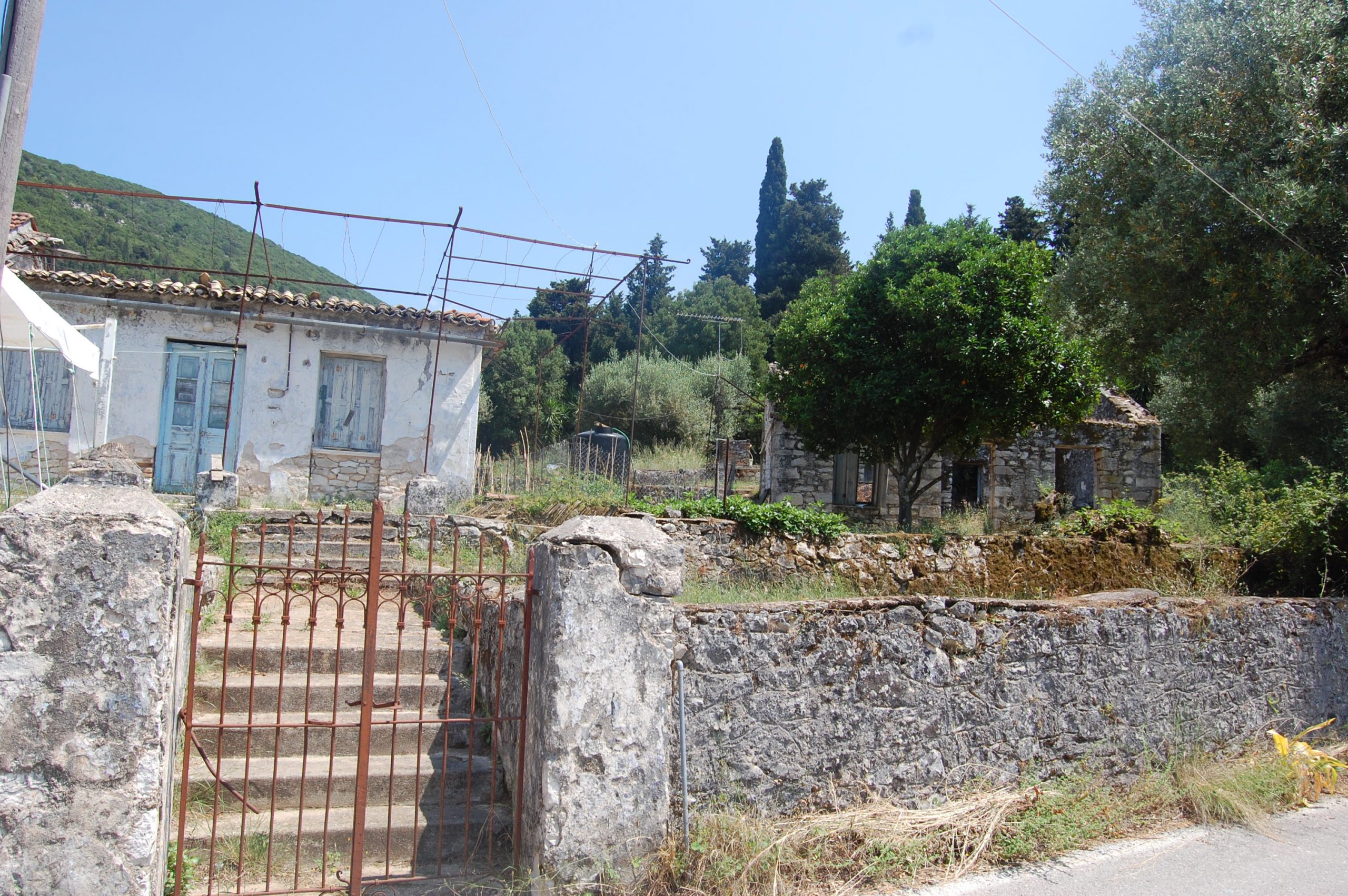Exterior view of land for sale in Ithaca Greece