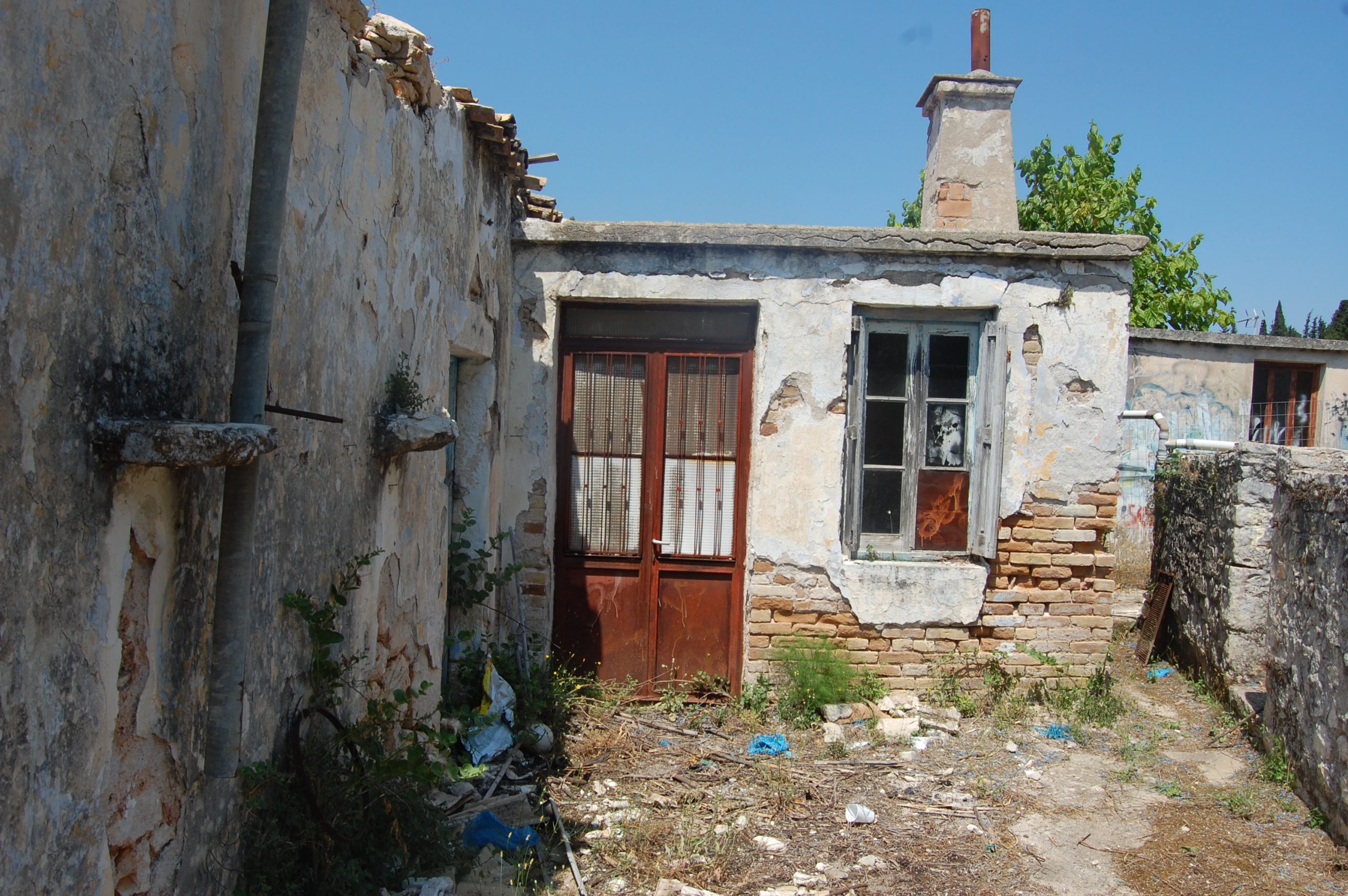 Exterior view of land for sale in Ithaca Greece