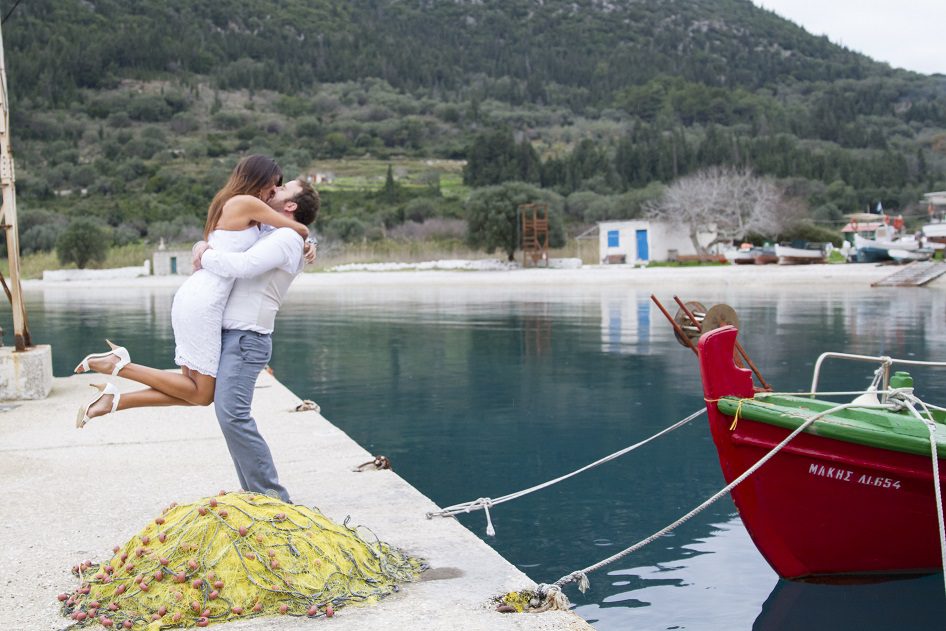 Wedding photoshoot on Ithaca Greece