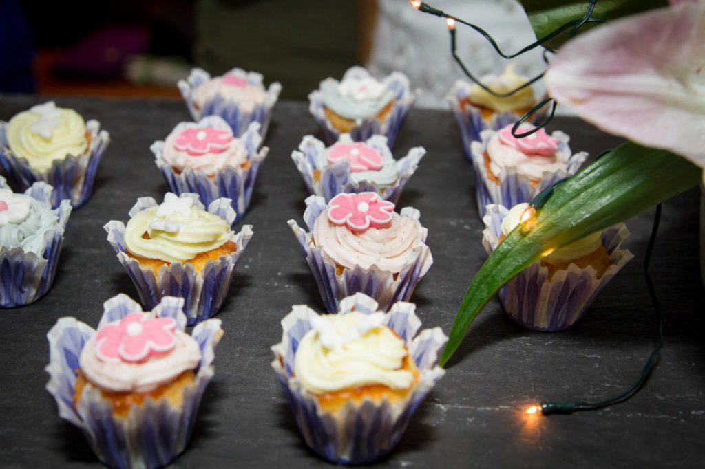Canapes at wedding reception on Ithaca Greece