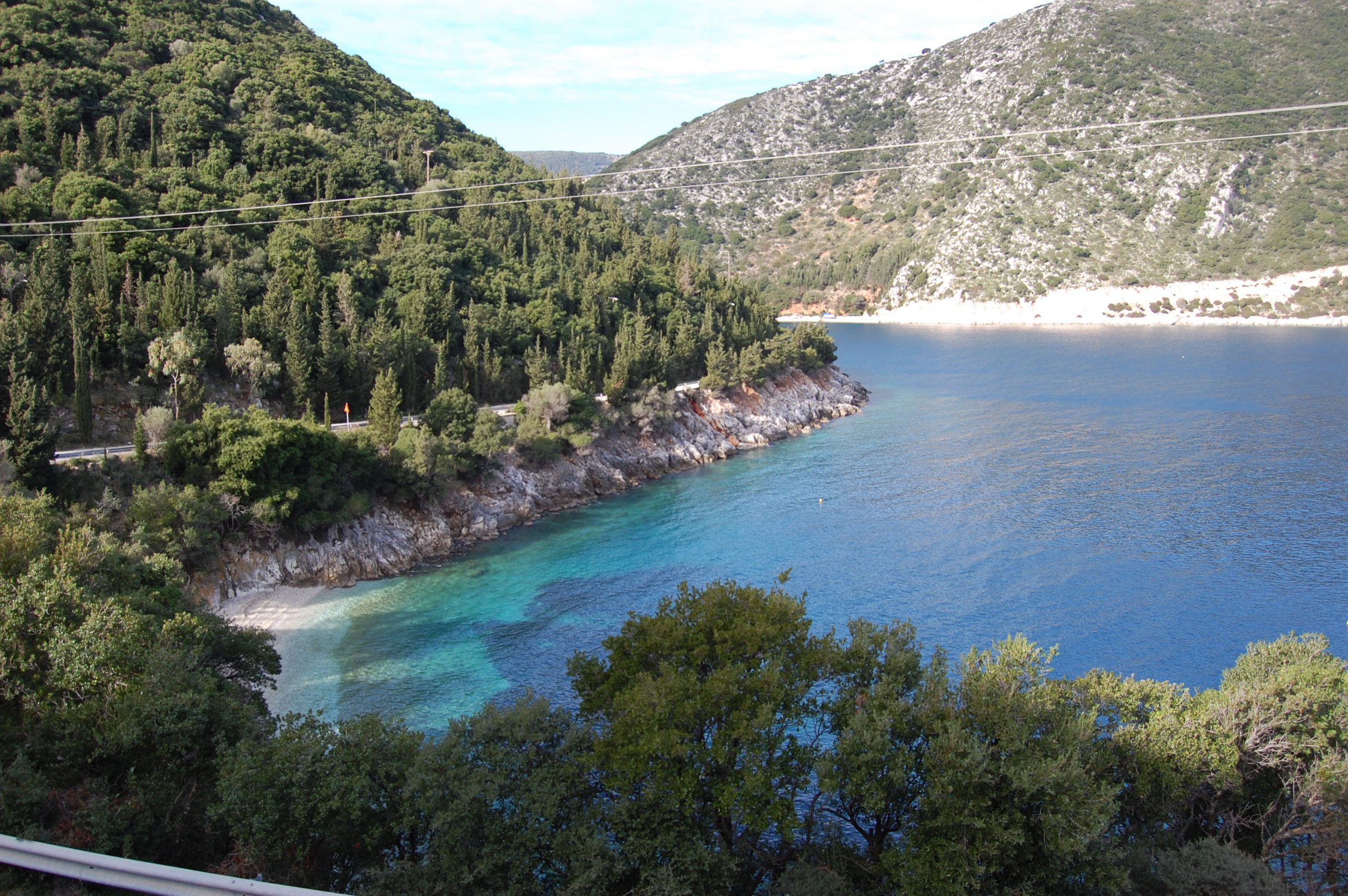 Sea view of house for rent Ithaca Greece, Frikes