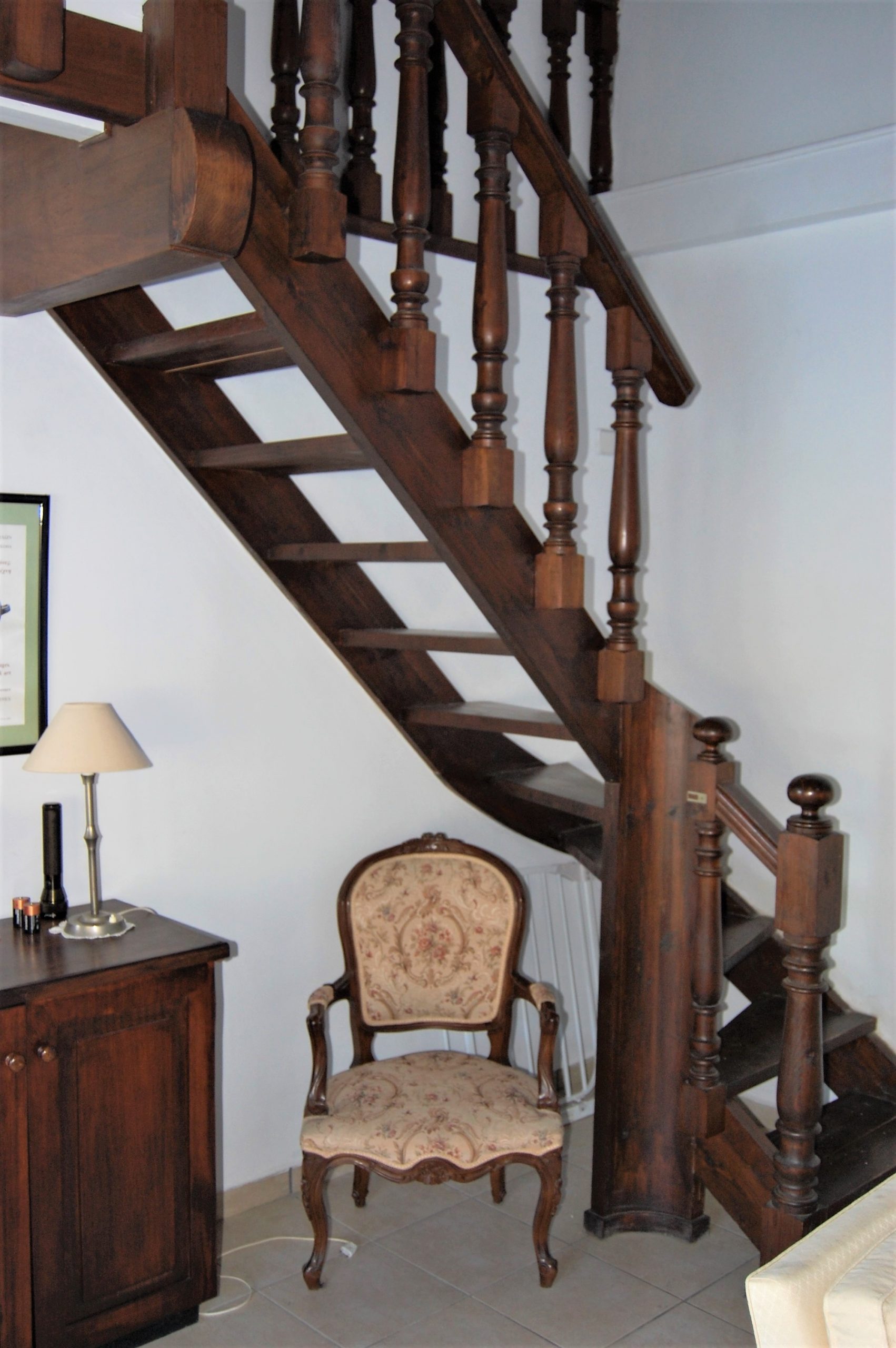 Interior living area of house for rent Ithaca Greece, Frikes