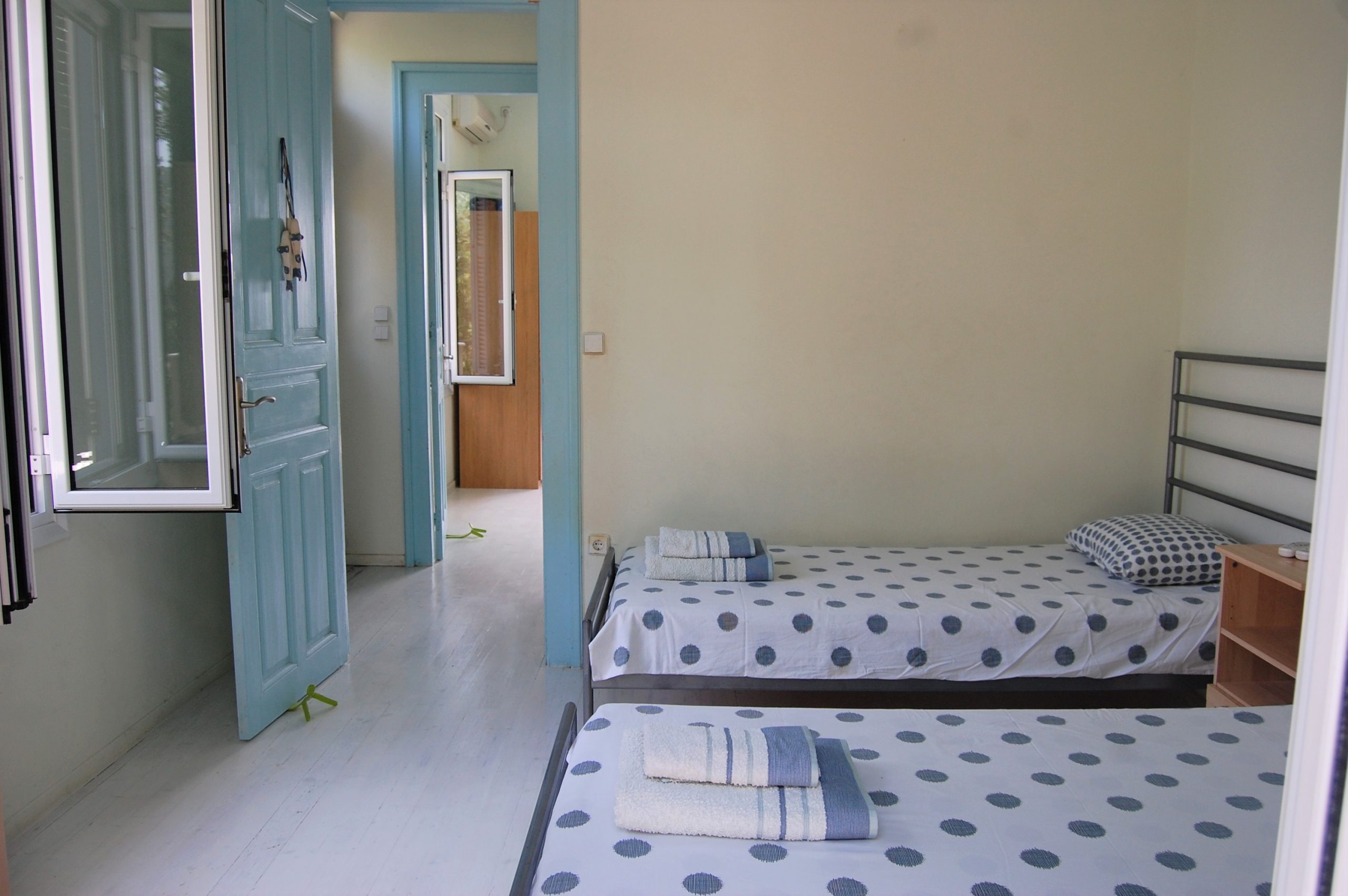 Bedroom of holiday house for rent on Ithaca Greece, Kolleri