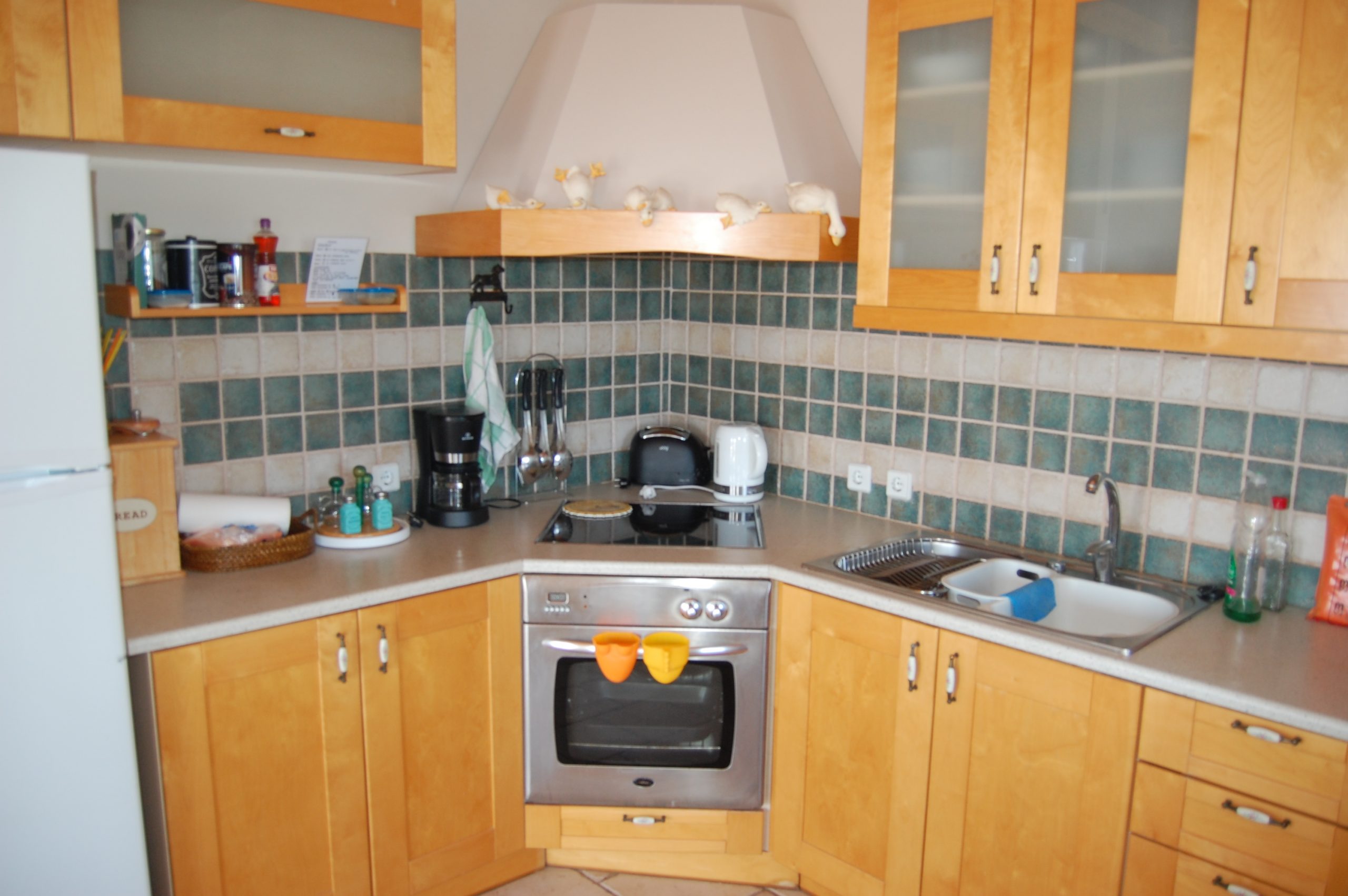 Kitchen area of house for sale in Ithaca Greece, Perachori