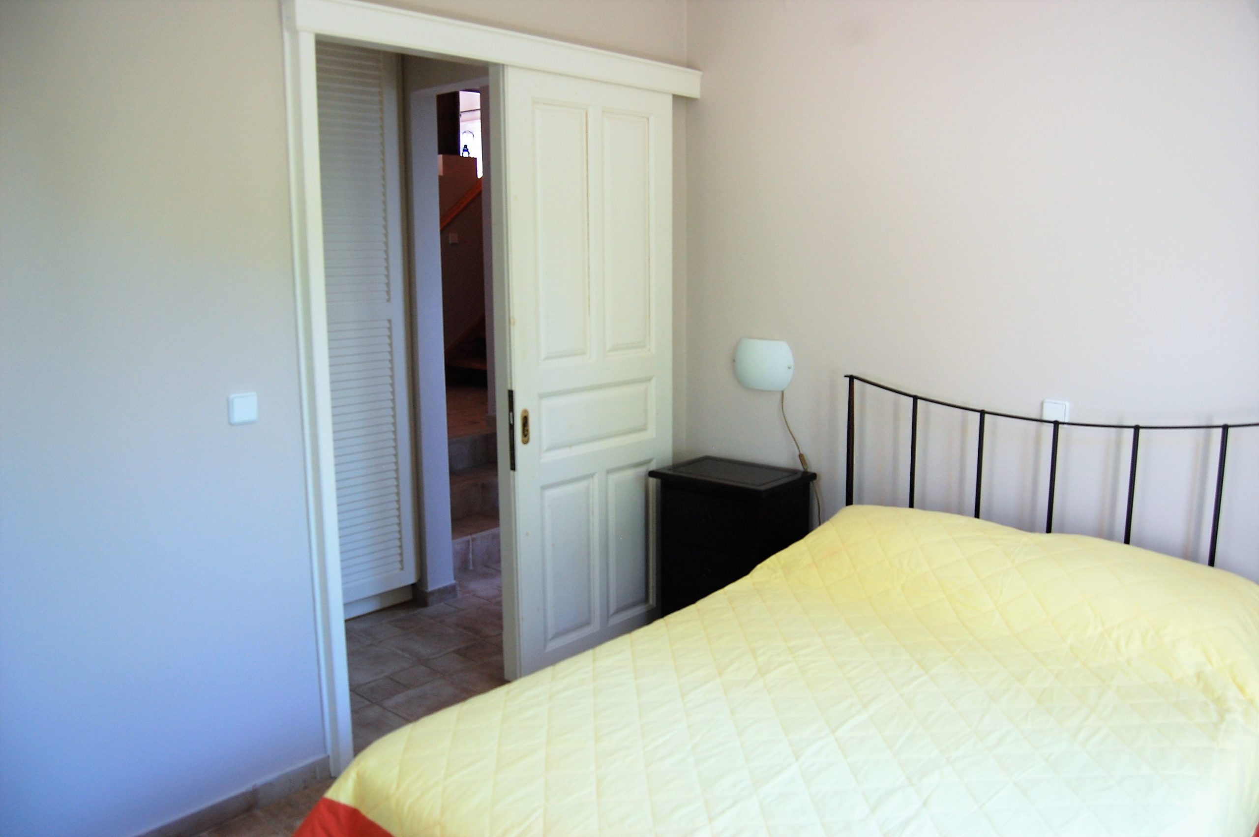 Double bedroom of house with pool for sale in Ithaca Greece, Perachori