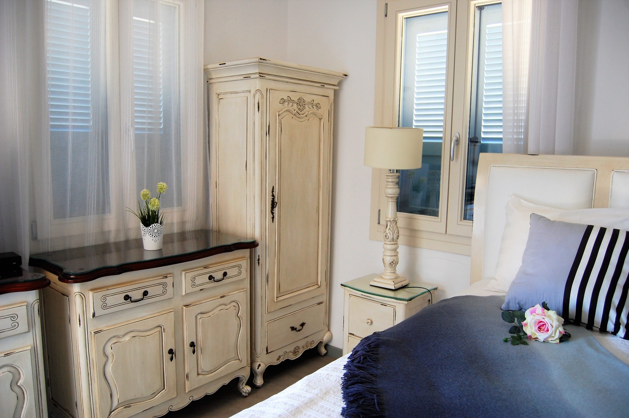 Bedroom of Bay View house for rent in Vathi