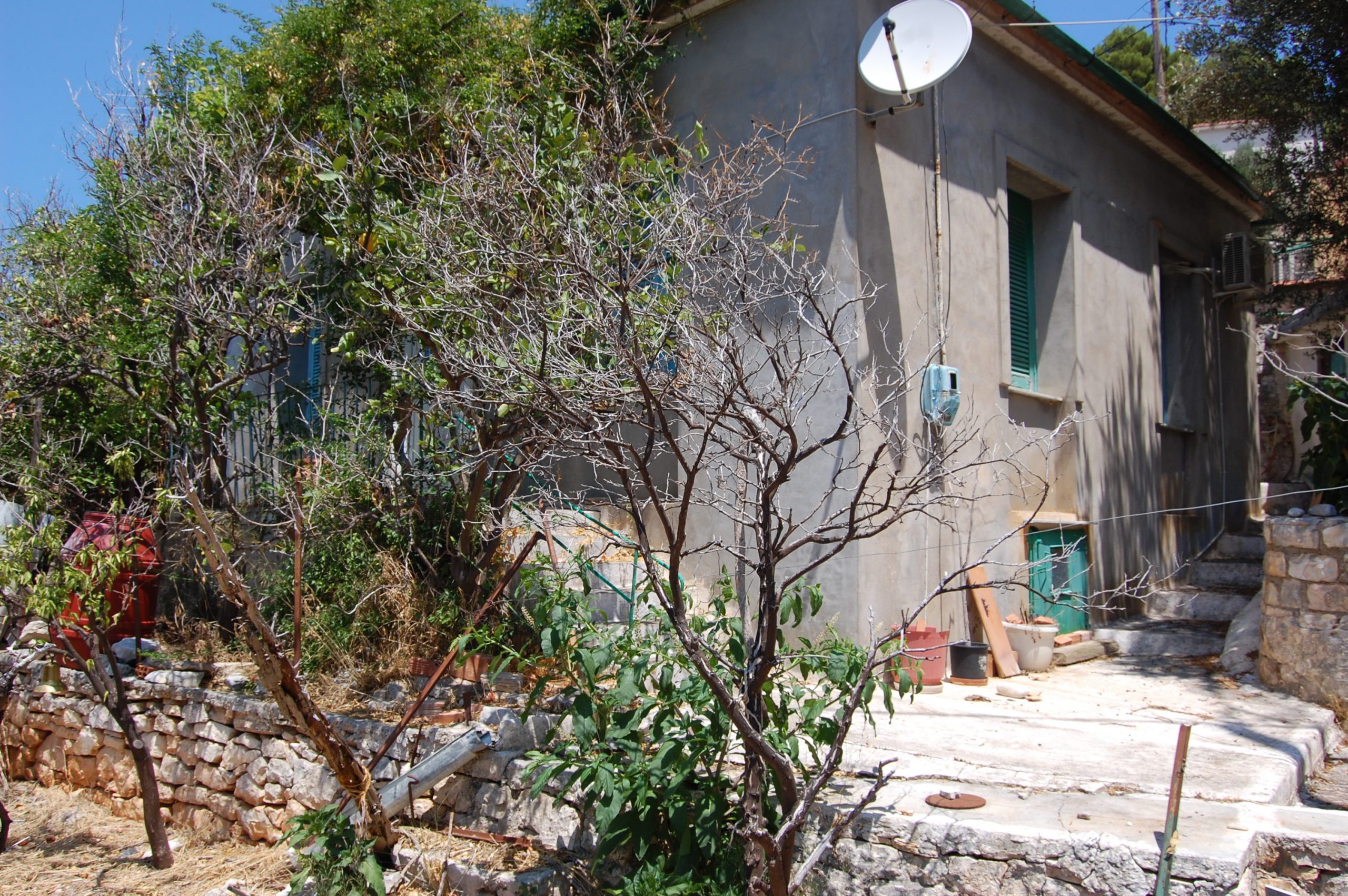 Exterior of house for sale in Vathi Ithaca Greece