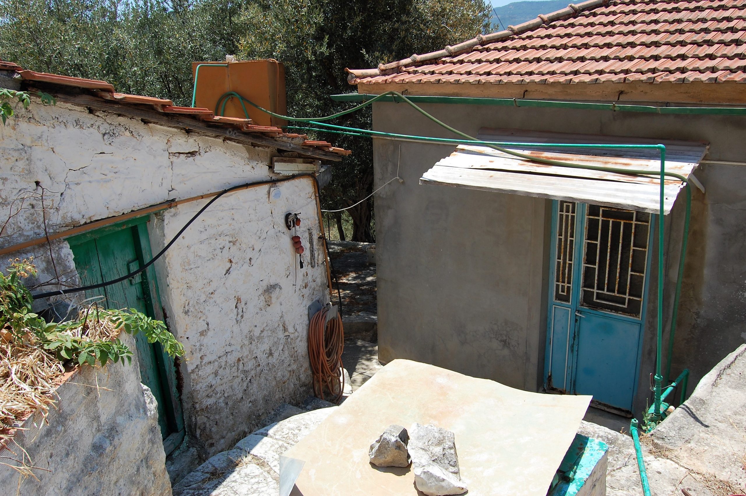Outdoor areas of house for sale in Ithaca Greece Vathi
