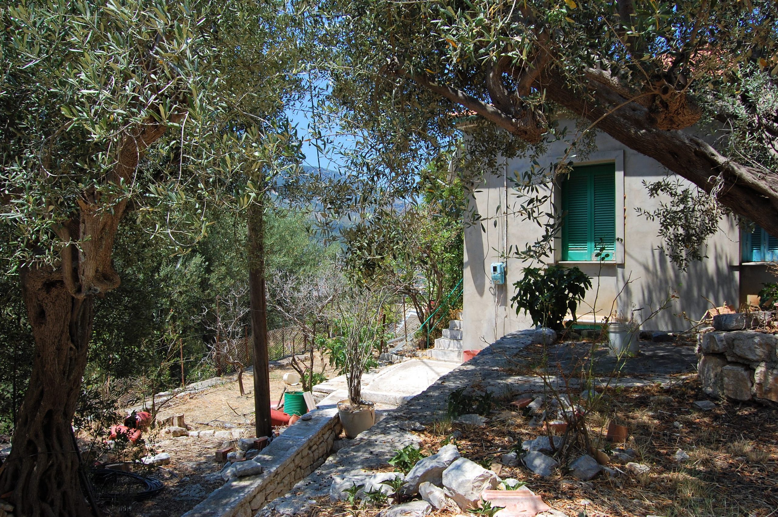 Outdoor areas of house for sale in Ithaca Greece Vathi