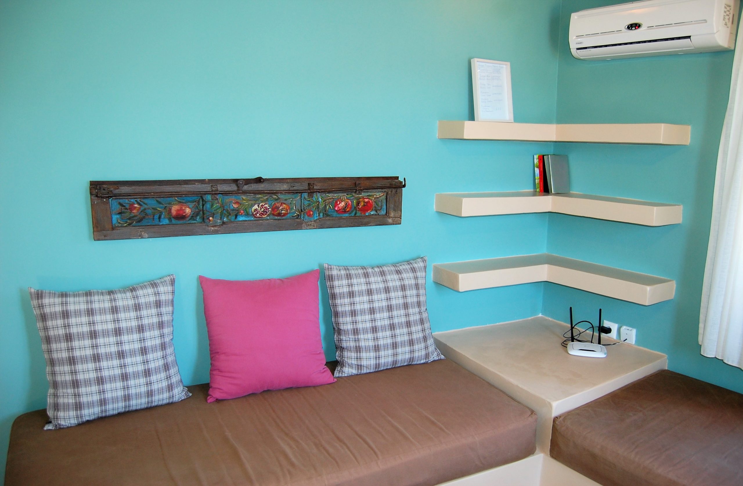 Interior of property for rent in Vathi Ithaca Greece