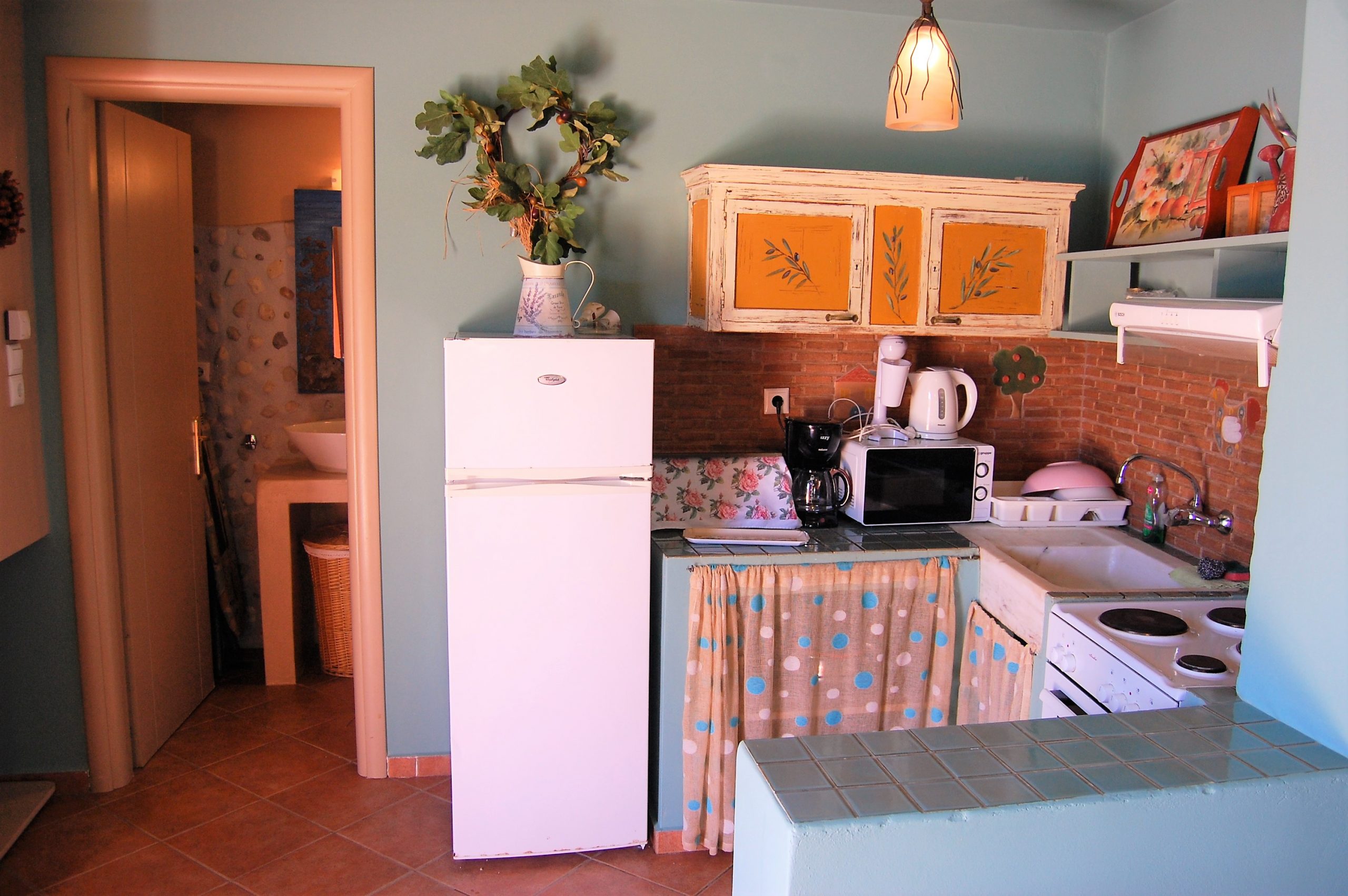 Interior of property for rent in Vathi Ithaca Greece