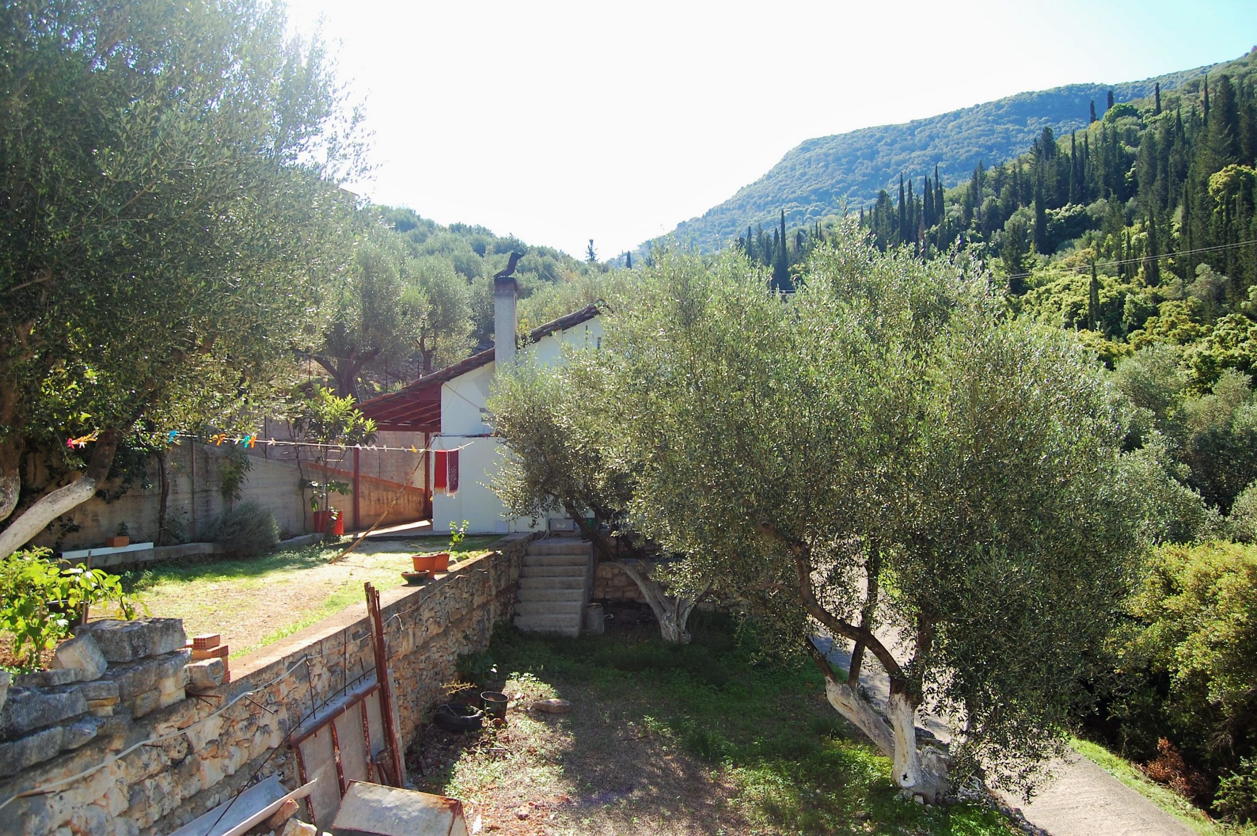 Exterior of house for sale in Ithaca Greece, Perachori
