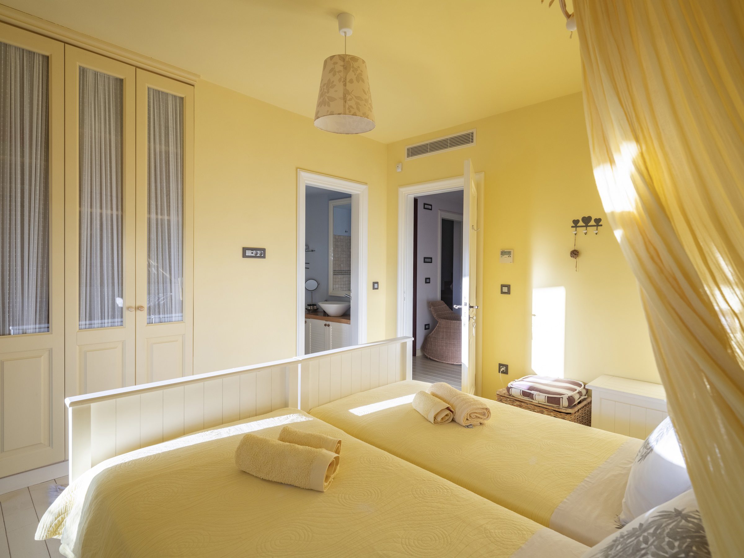 Interior of house for rent in Ithaca Greece Vathi