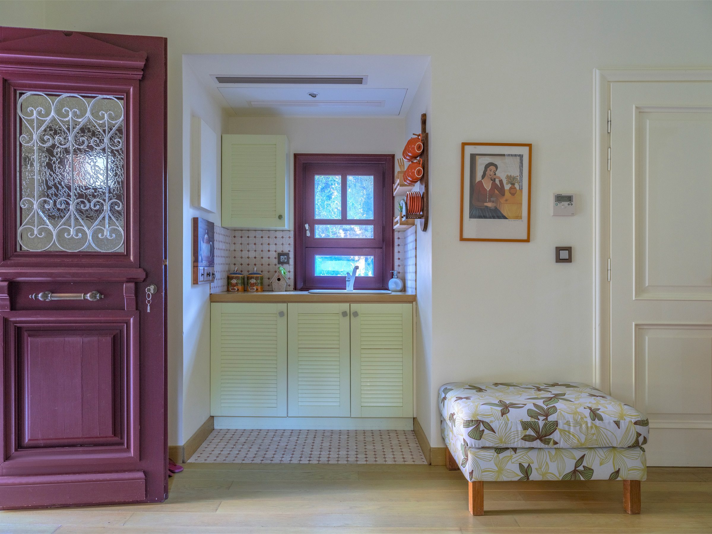 Interior of house for rent in Ithaca Greece Vathi