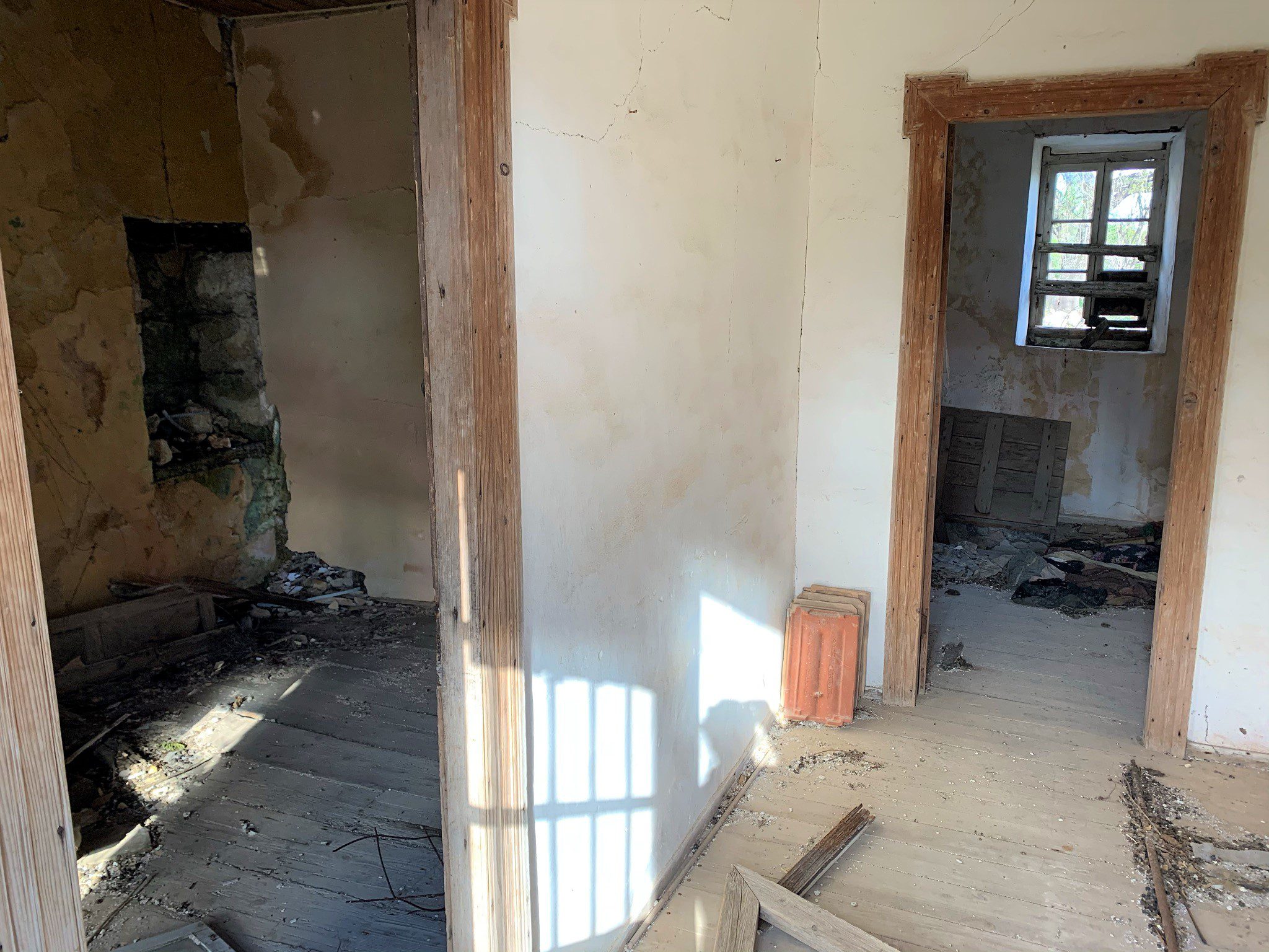 Interior of house for sale in Ithaca Greece Kolleri