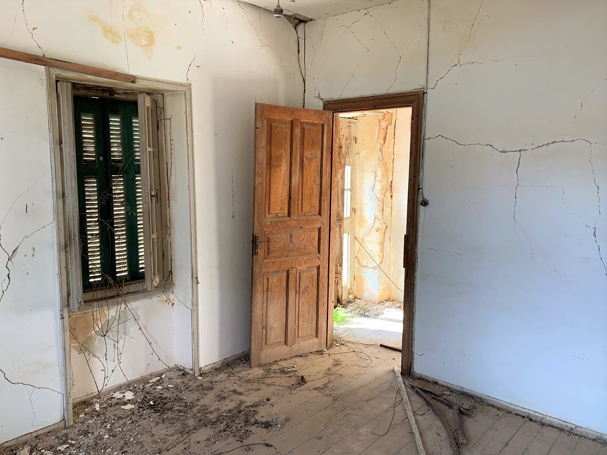 Interior of house for sale in Ithaca Greece Kolleri
