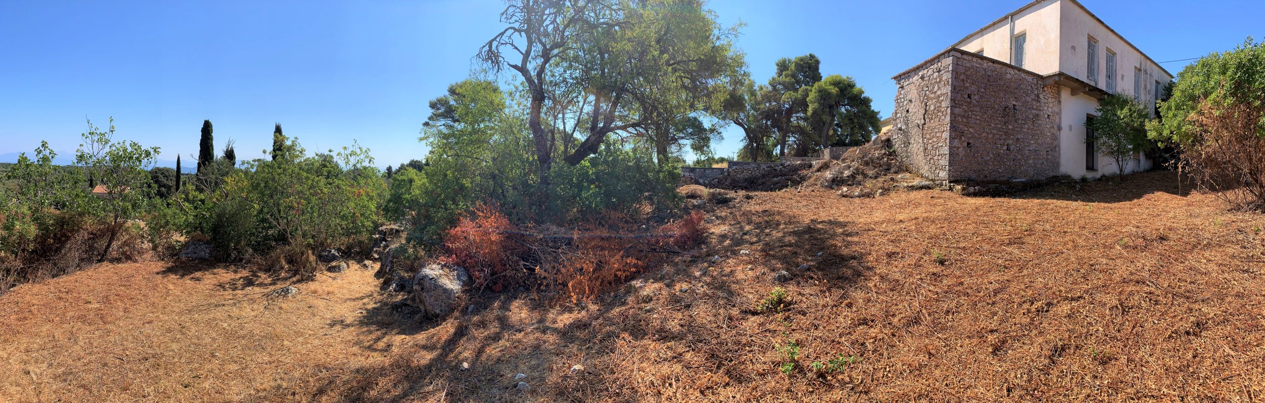 Surrounding land of house for sale Ithaca Greece, Anoghi