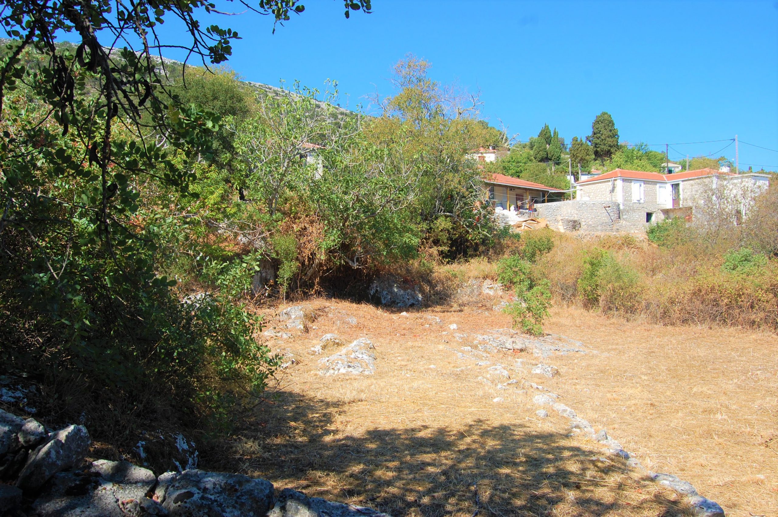 Surrounding land of house for sale Ithaca Greece, Anoghi