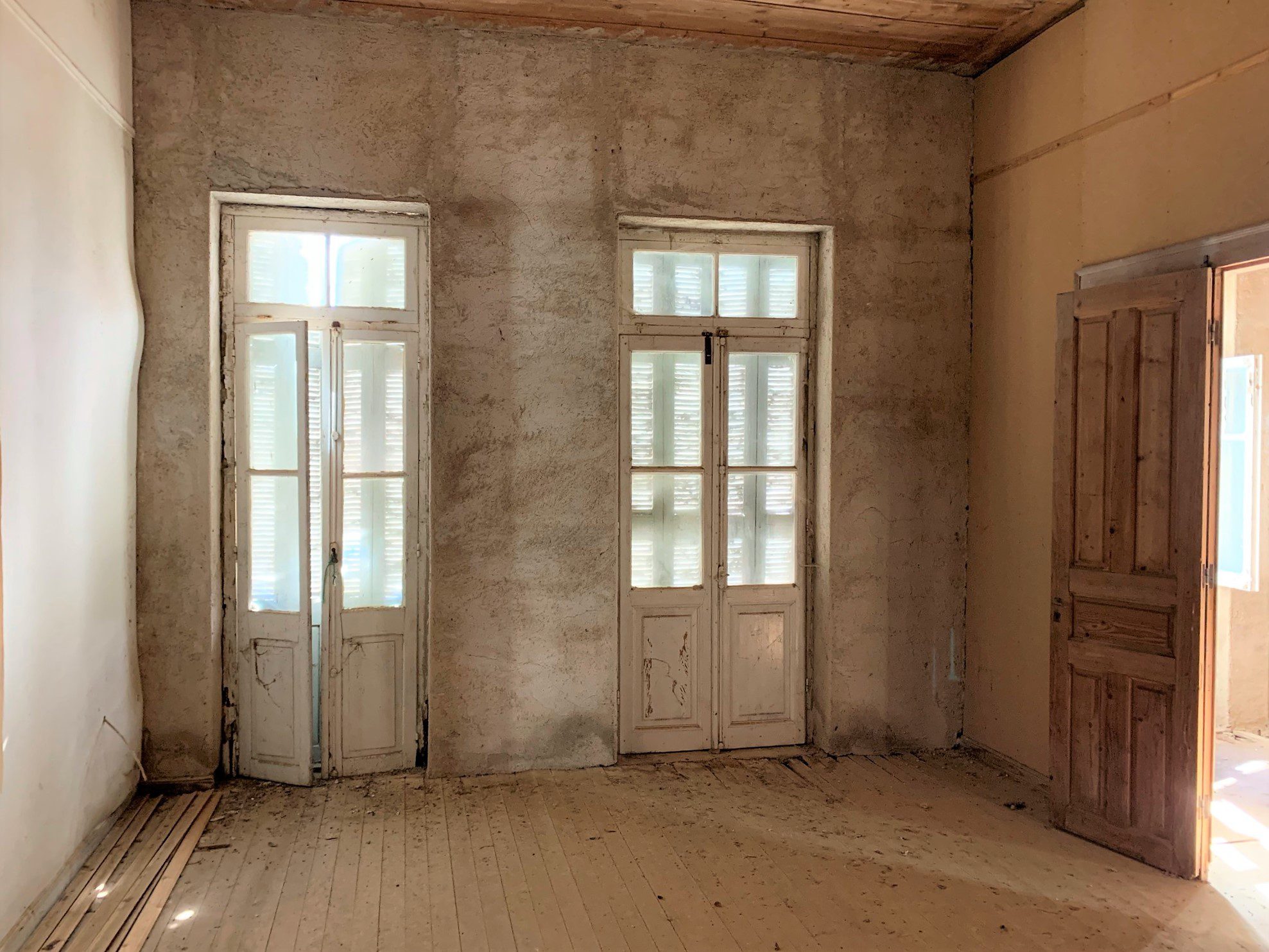 interior space of house for sale in Ithaca Greece Anogi