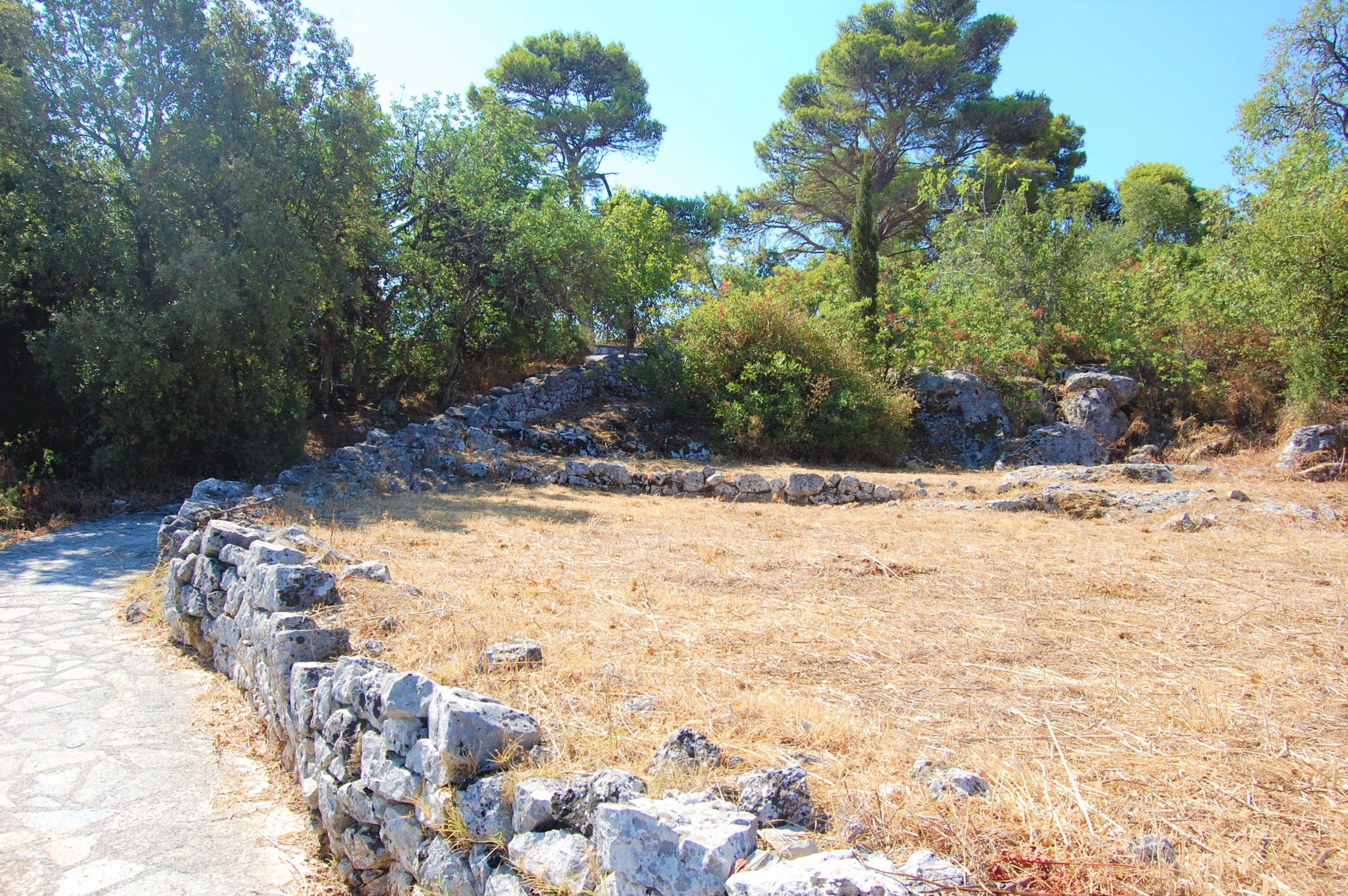 Surrounding land of house for sale Ithaca Greece, Anoghi