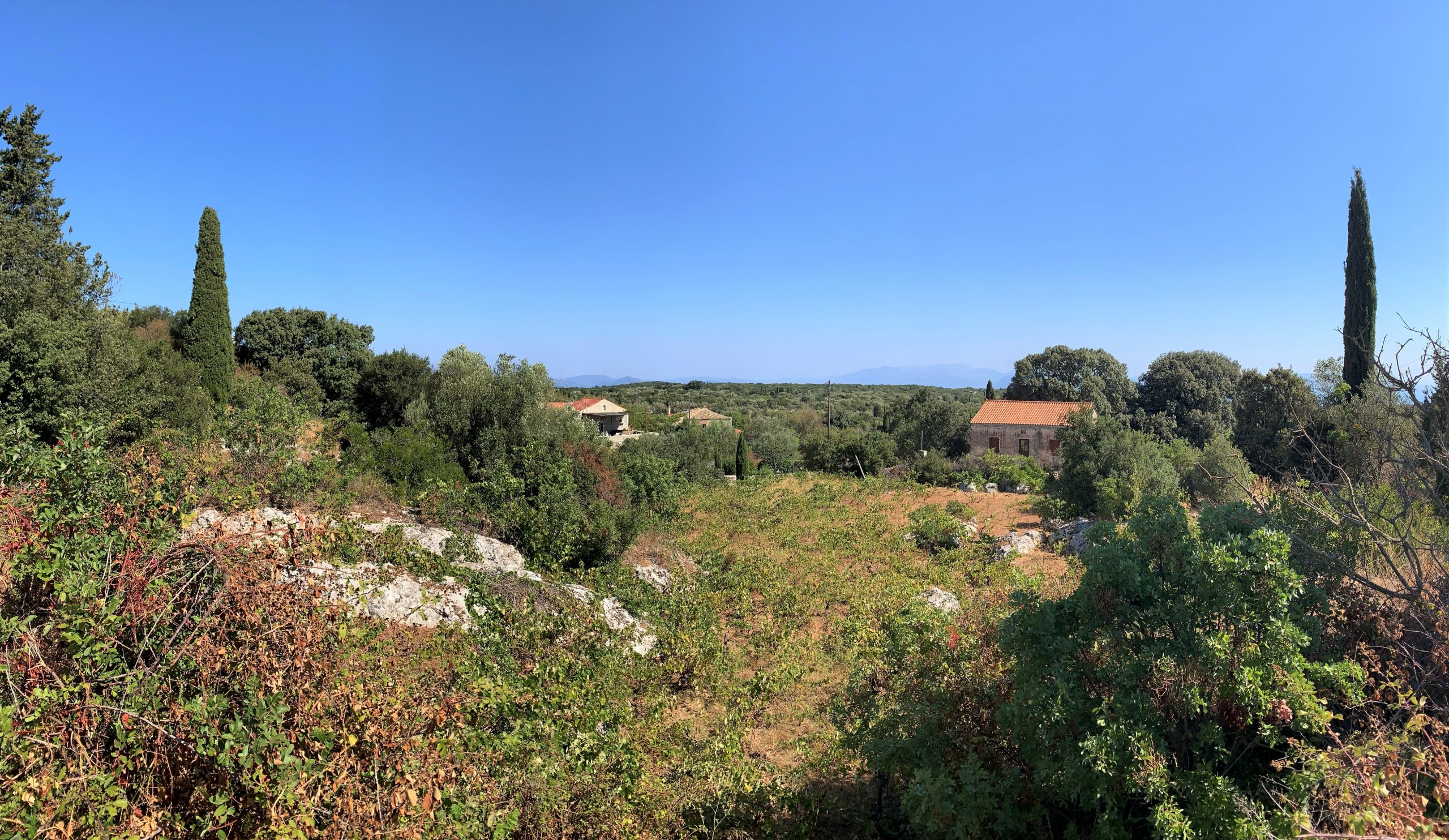 Views from house for sale Ithaca Greece, Anoghi