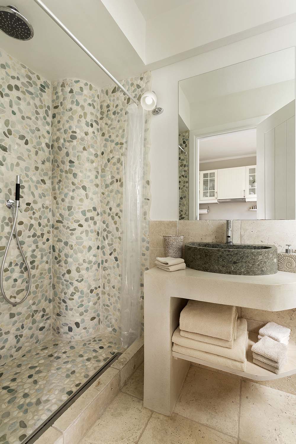 Bathroom of house for sale in Ithaca Greece, Ag. Saranda