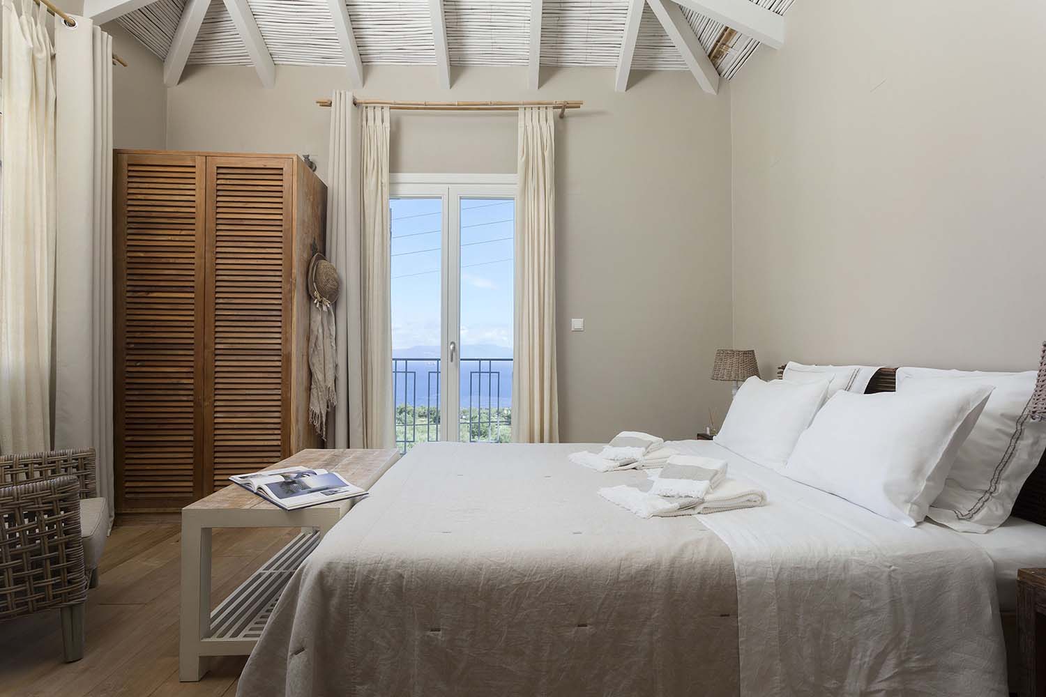 Bedroom of house for sale in Ithaca Greece, Ag. Saranda
