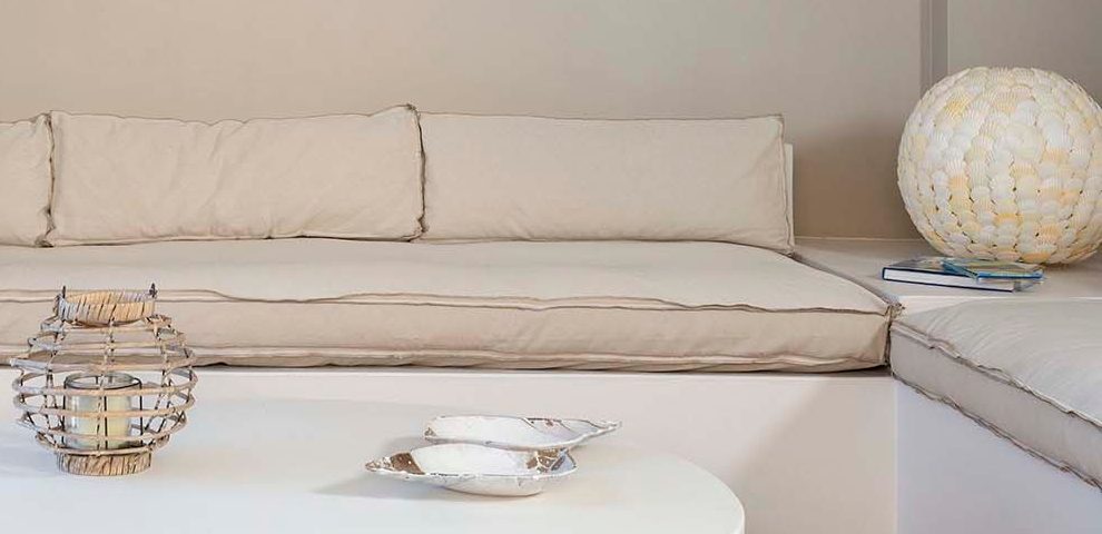 Living room of house for sale in Ithaca Greece, Ag. Saranda