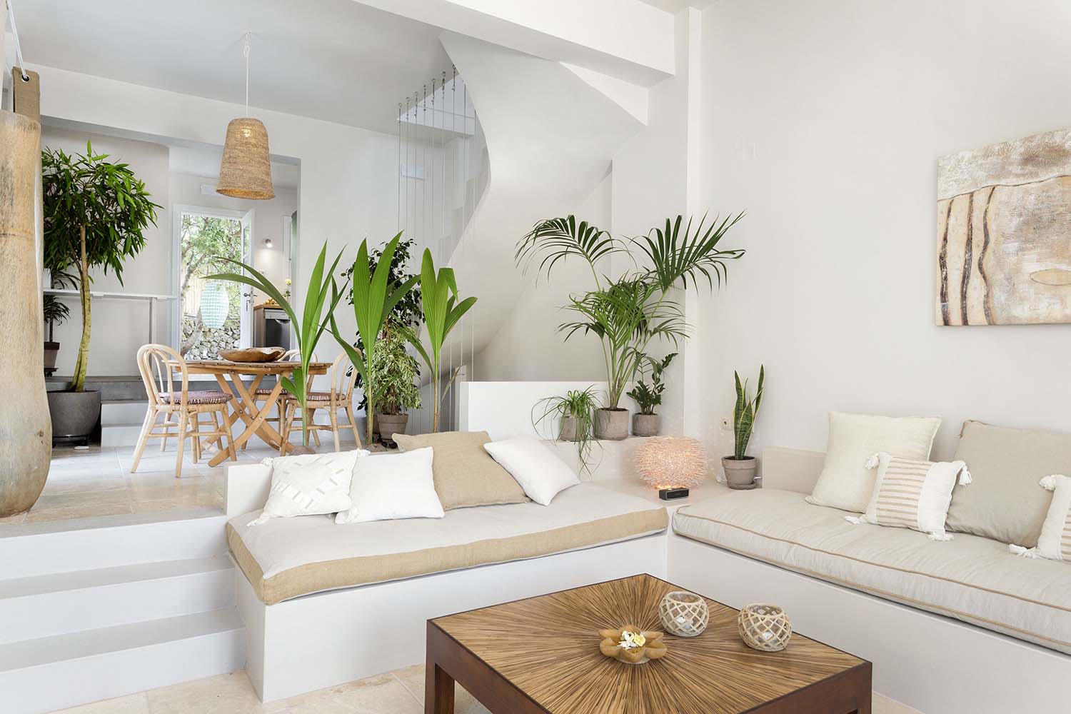 Living room of house for sale in Ithaca Greece, Ag. Saranda