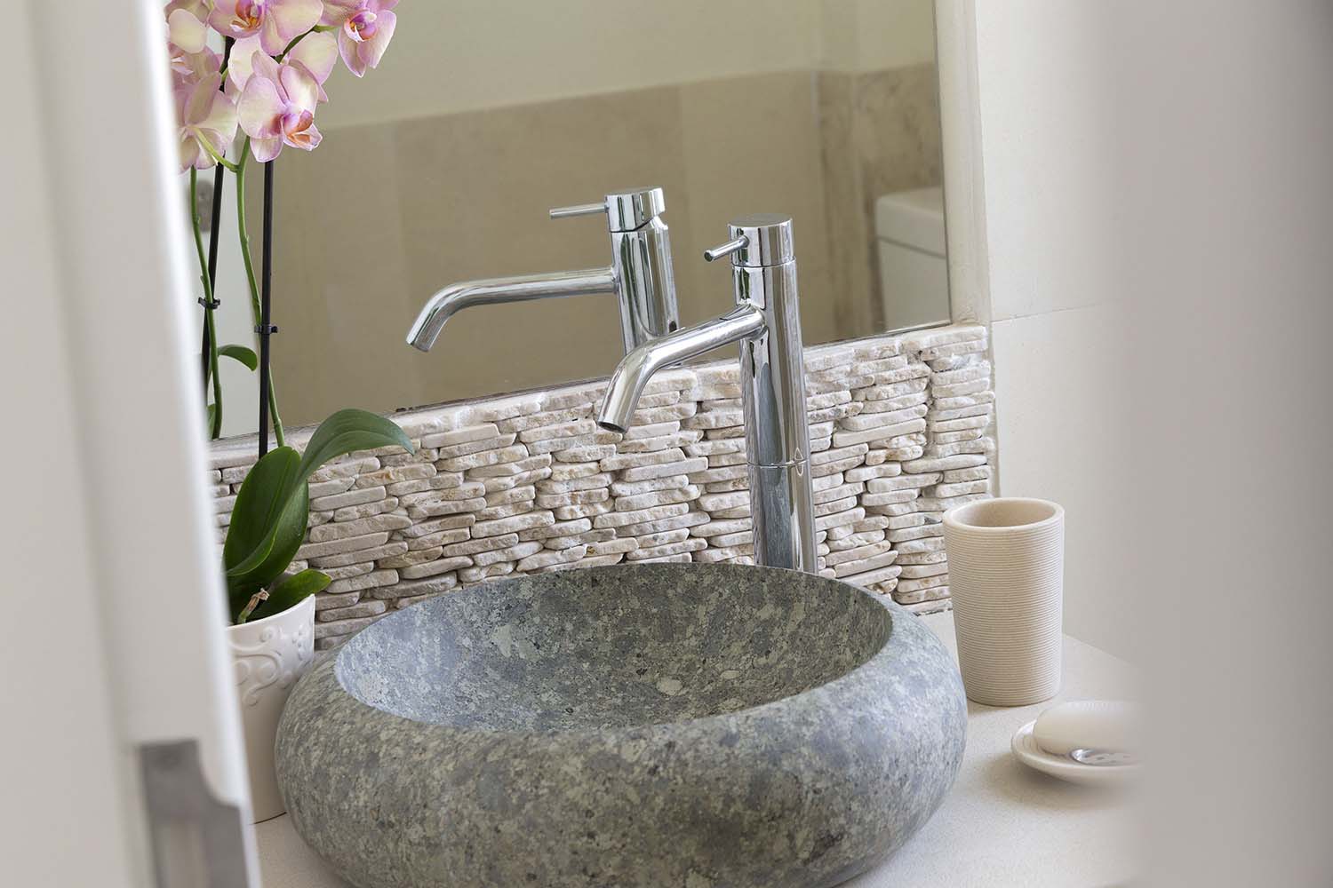 Bathroom of house for sale in Ithaca Greece, Ag. Saranda