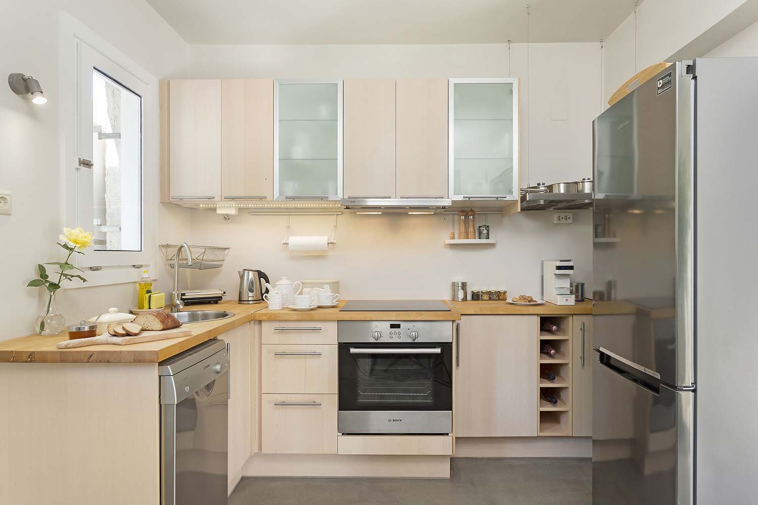 Kitchen of house for sale in Ithaca Greece, Ag. Saranda