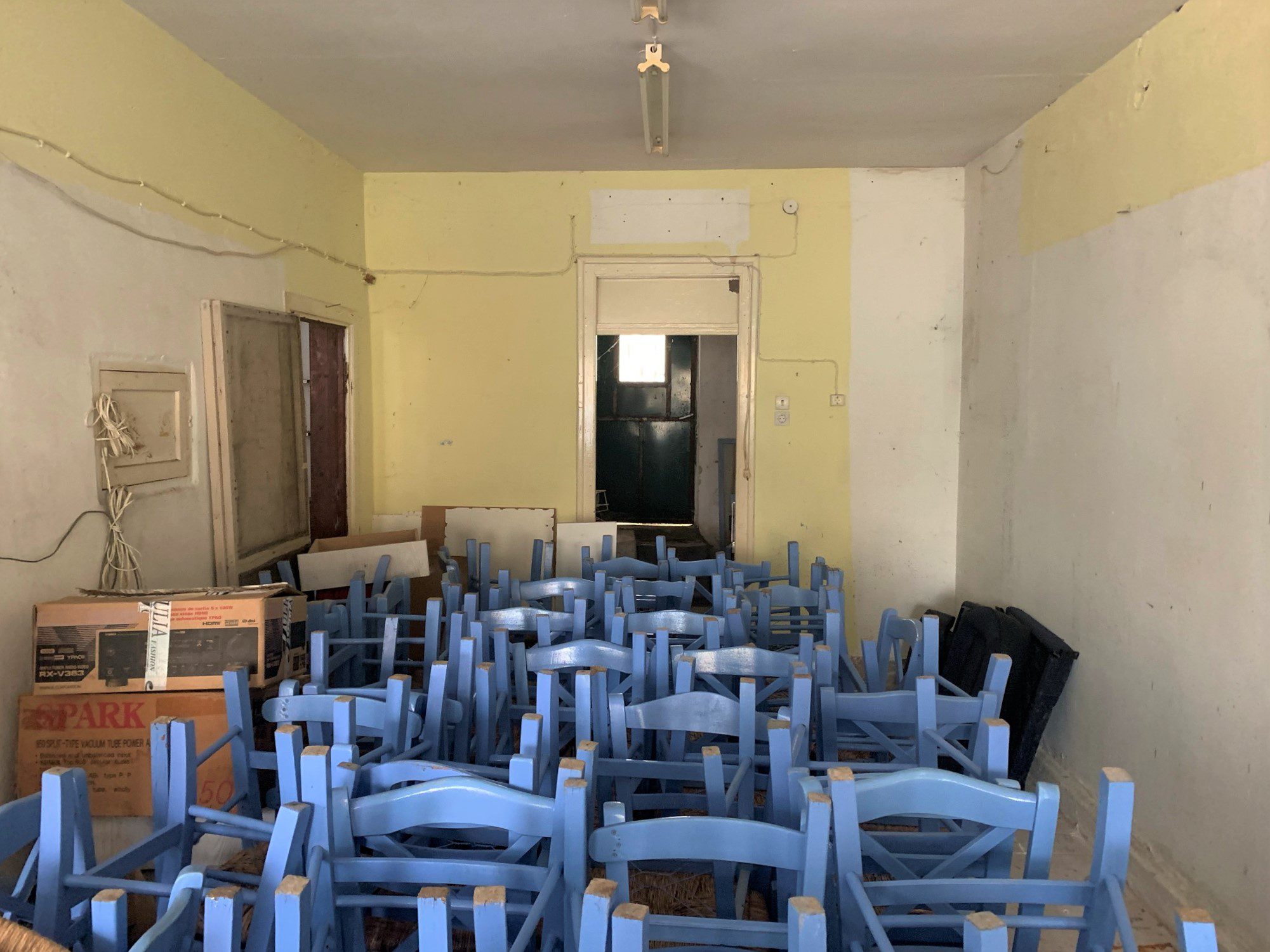 Shops below house for sale in Ithaca Greece Vathi